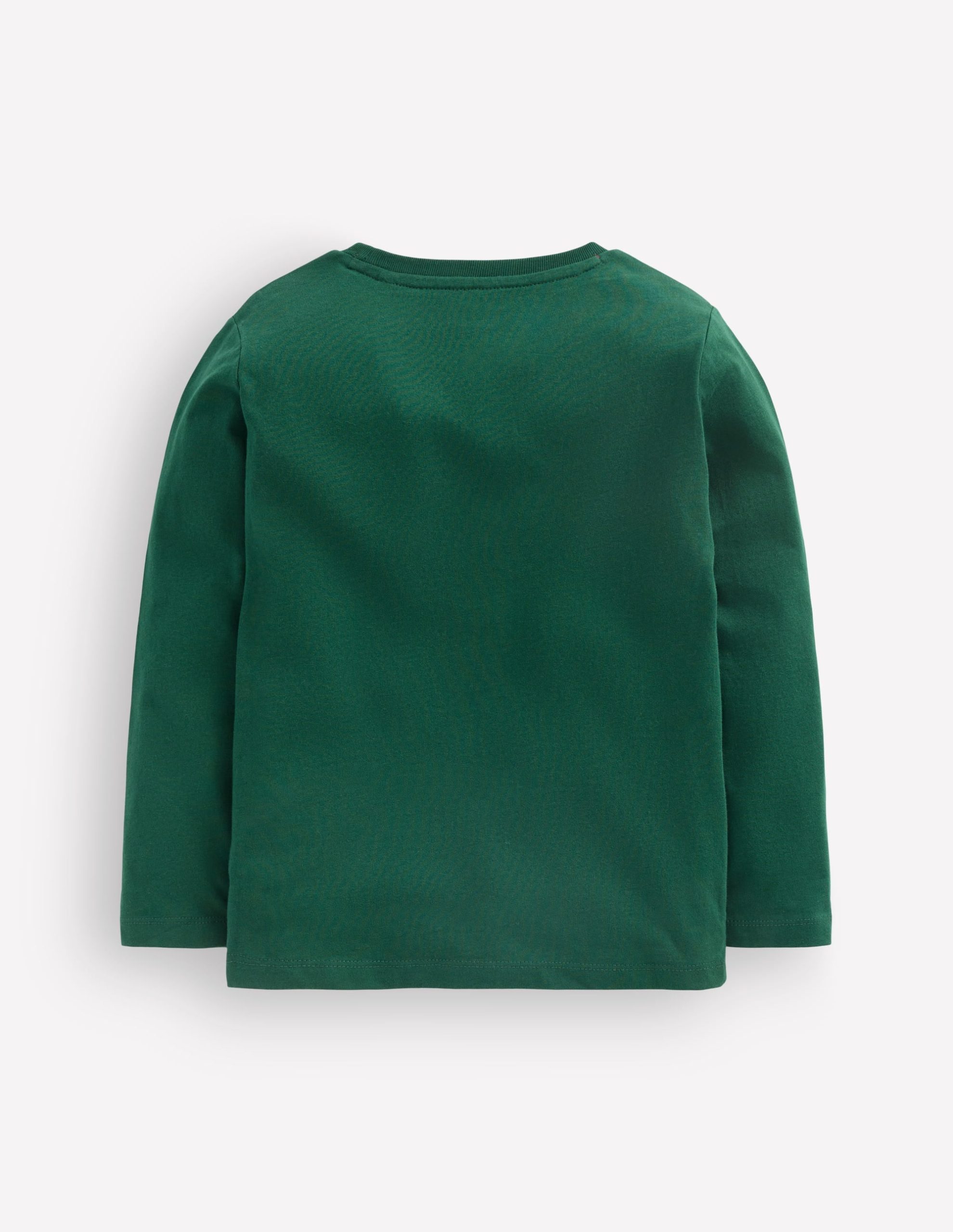 Superstitch Long Sleeve Top-Emerald Christmas Tractor - Image 2
