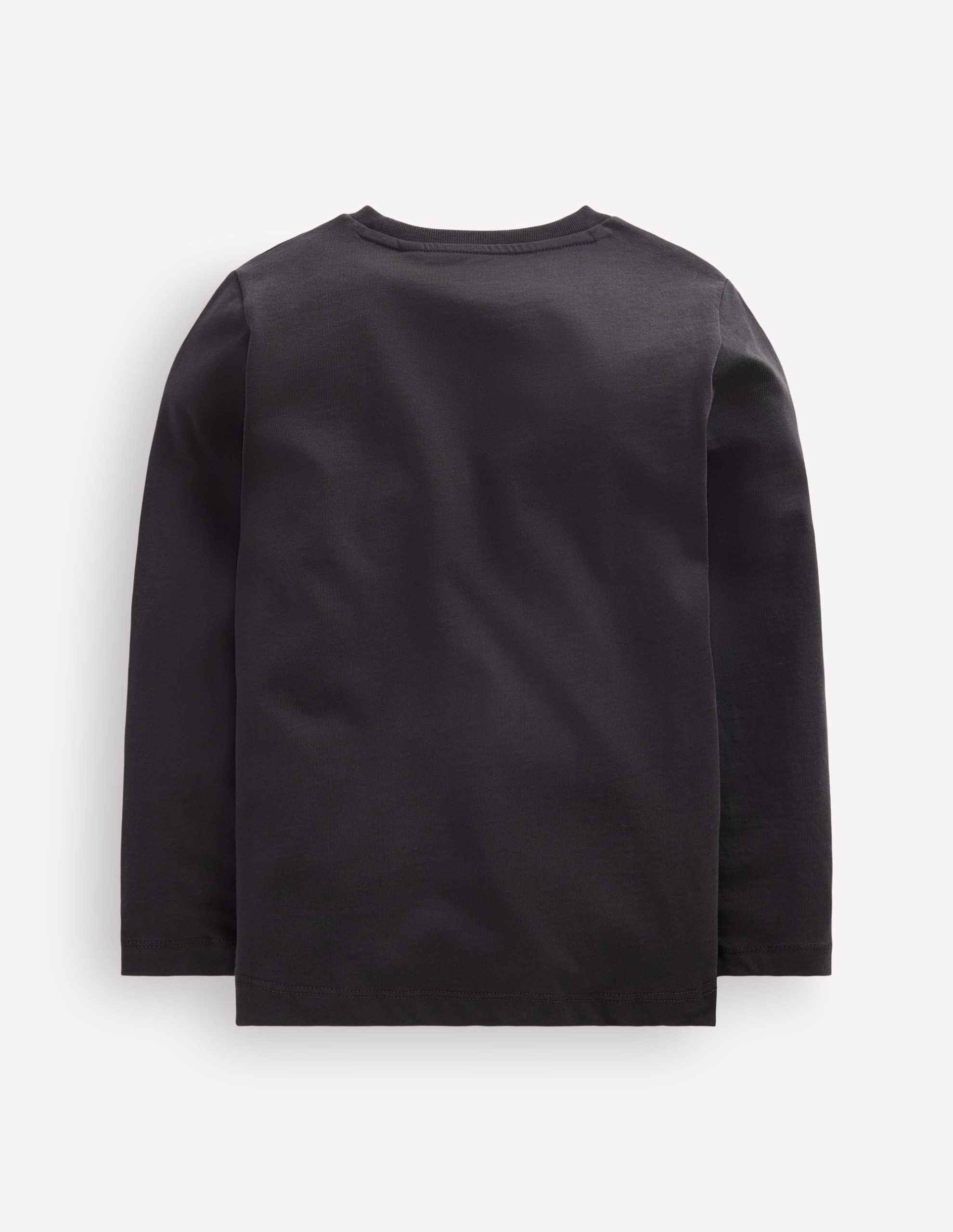 Long Sleeve Printed T-shirt-Shadow Grey Dinos - Image 2