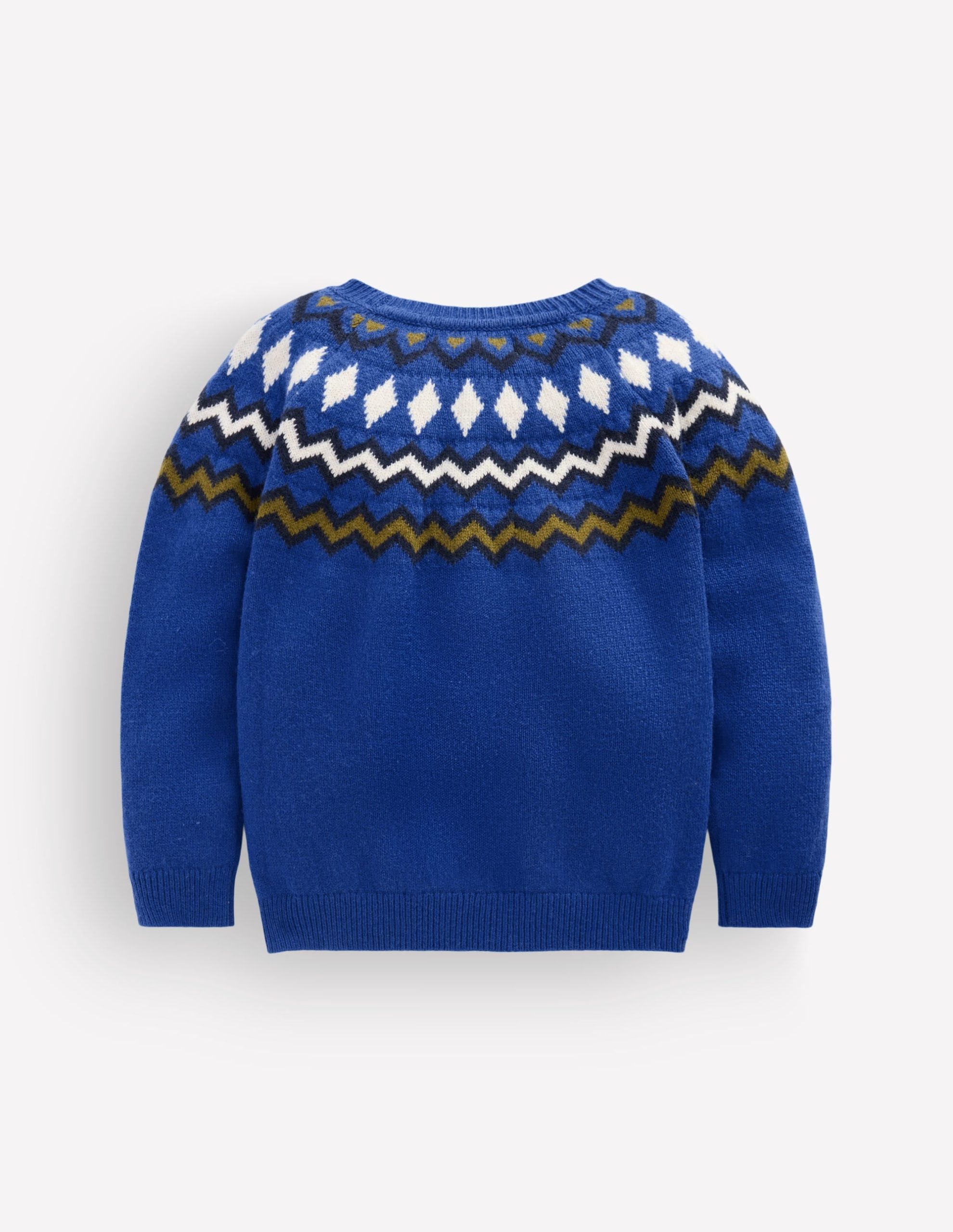 Fair Isle Jumper-Blue - Image 2