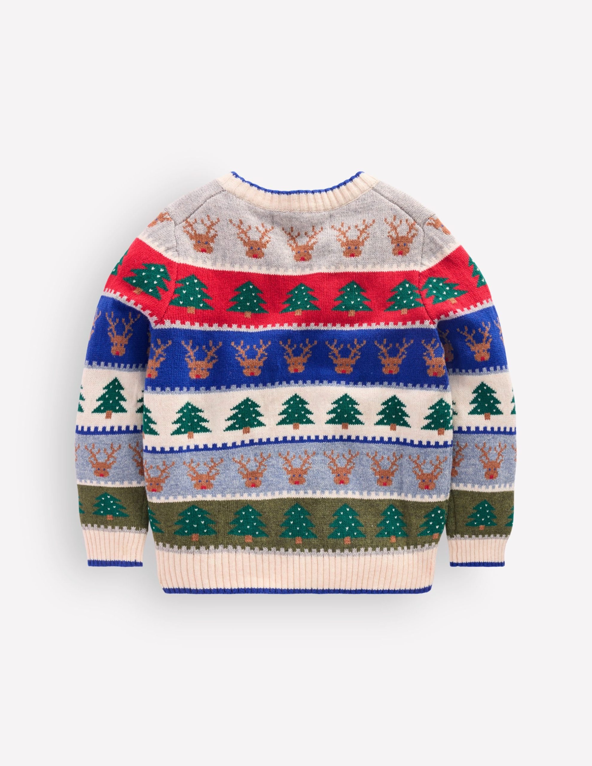 Fair Isle Jumper-Multi Christmas - Image 2
