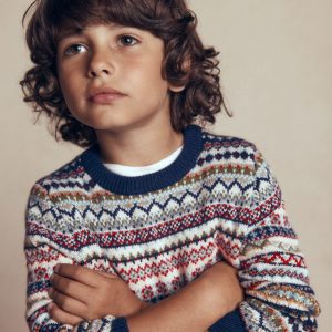 Fair Isle Jumper-Multi Fairisle