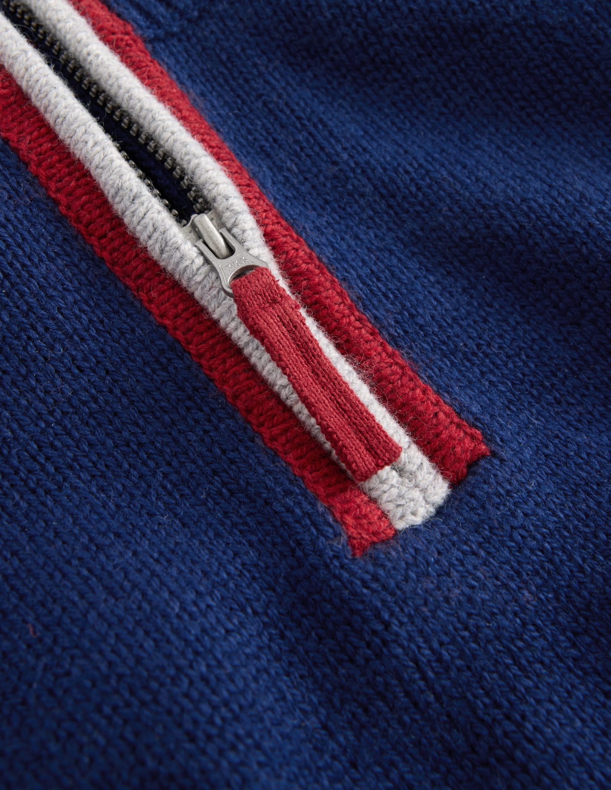 Heritage Half-Zip Sweater-Navy - Image 3