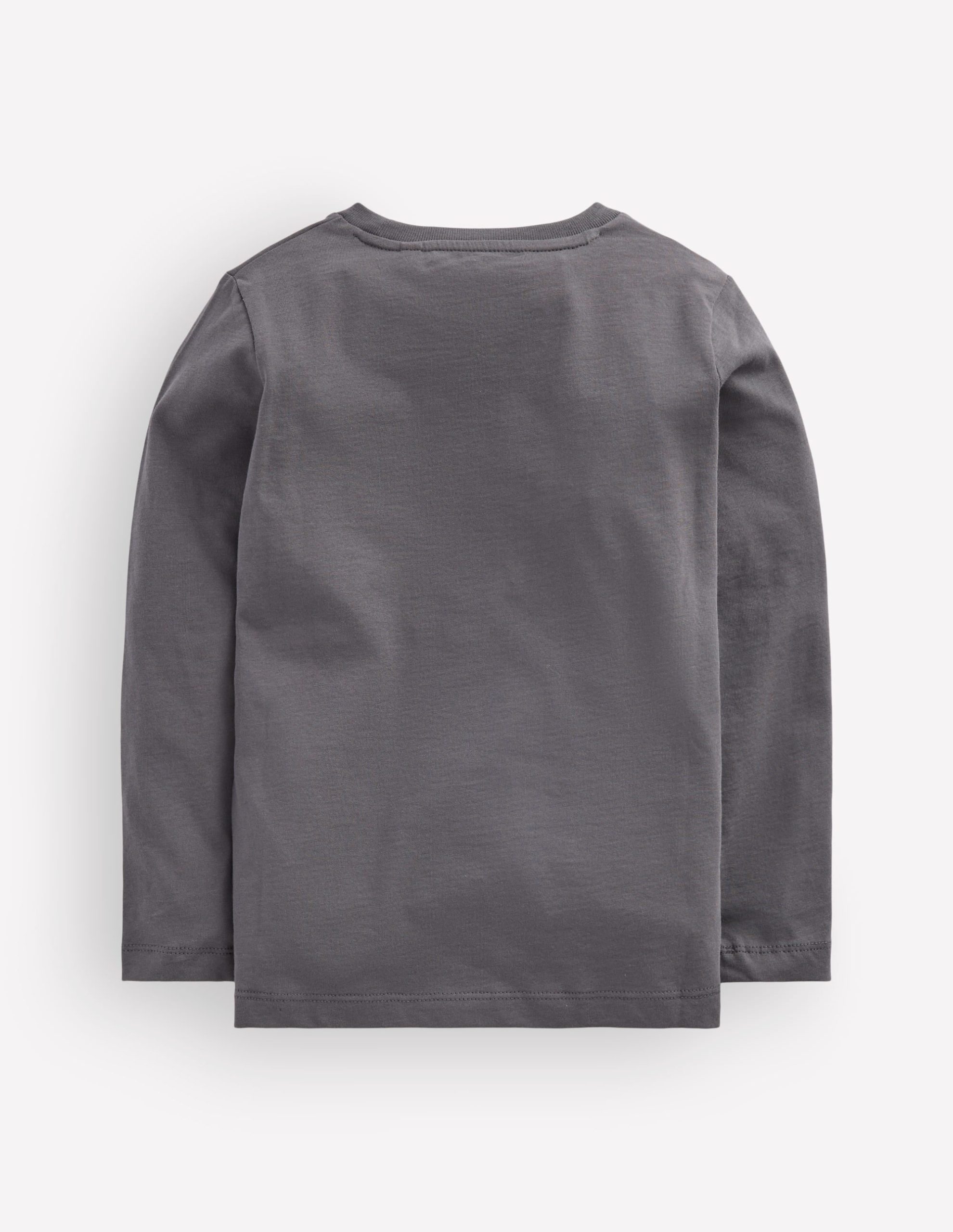 Long Sleeve Glow T-shirt-Grey Space - Image 4