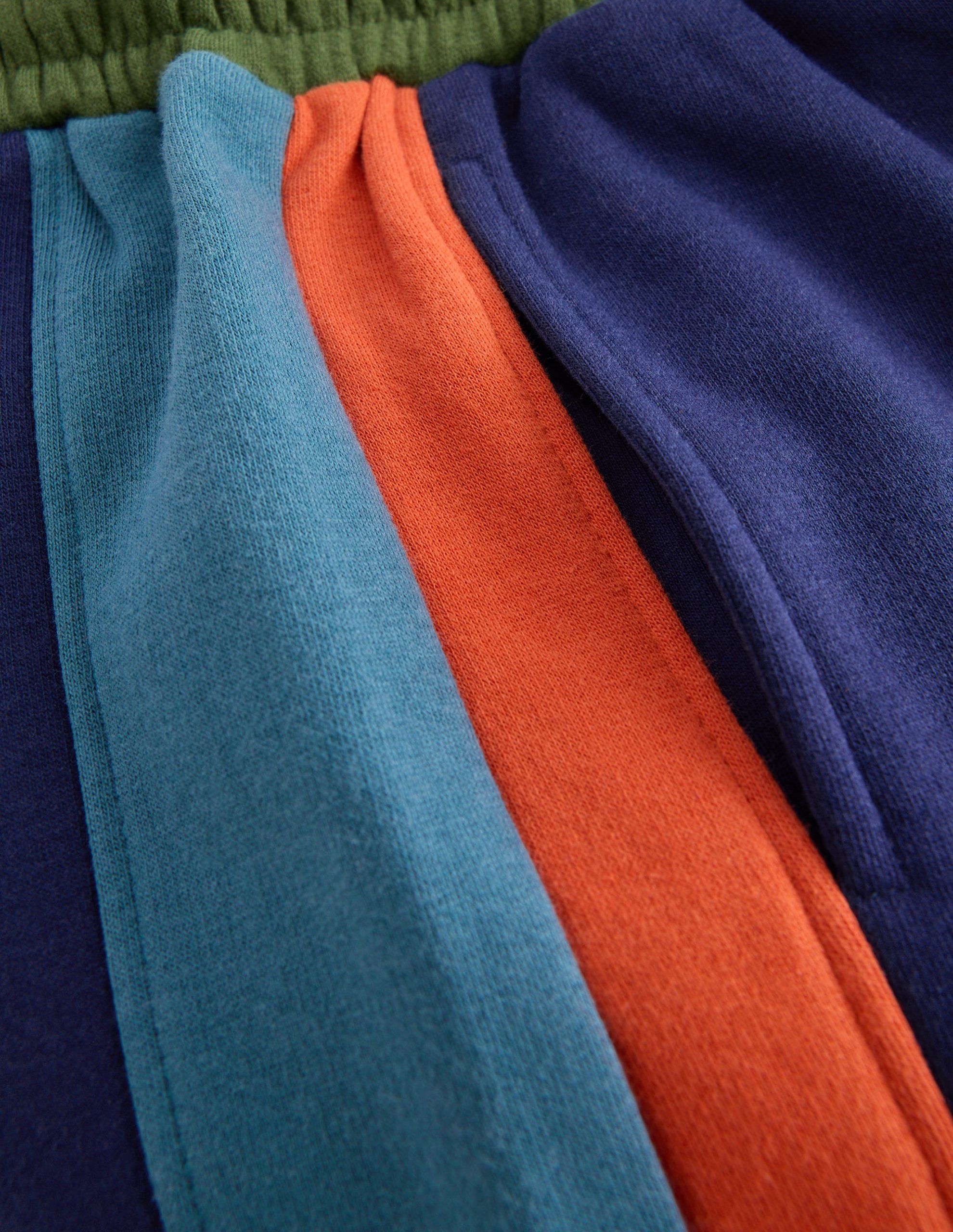 Colourblock Cuffed Joggers-Storm Blue - Image 3