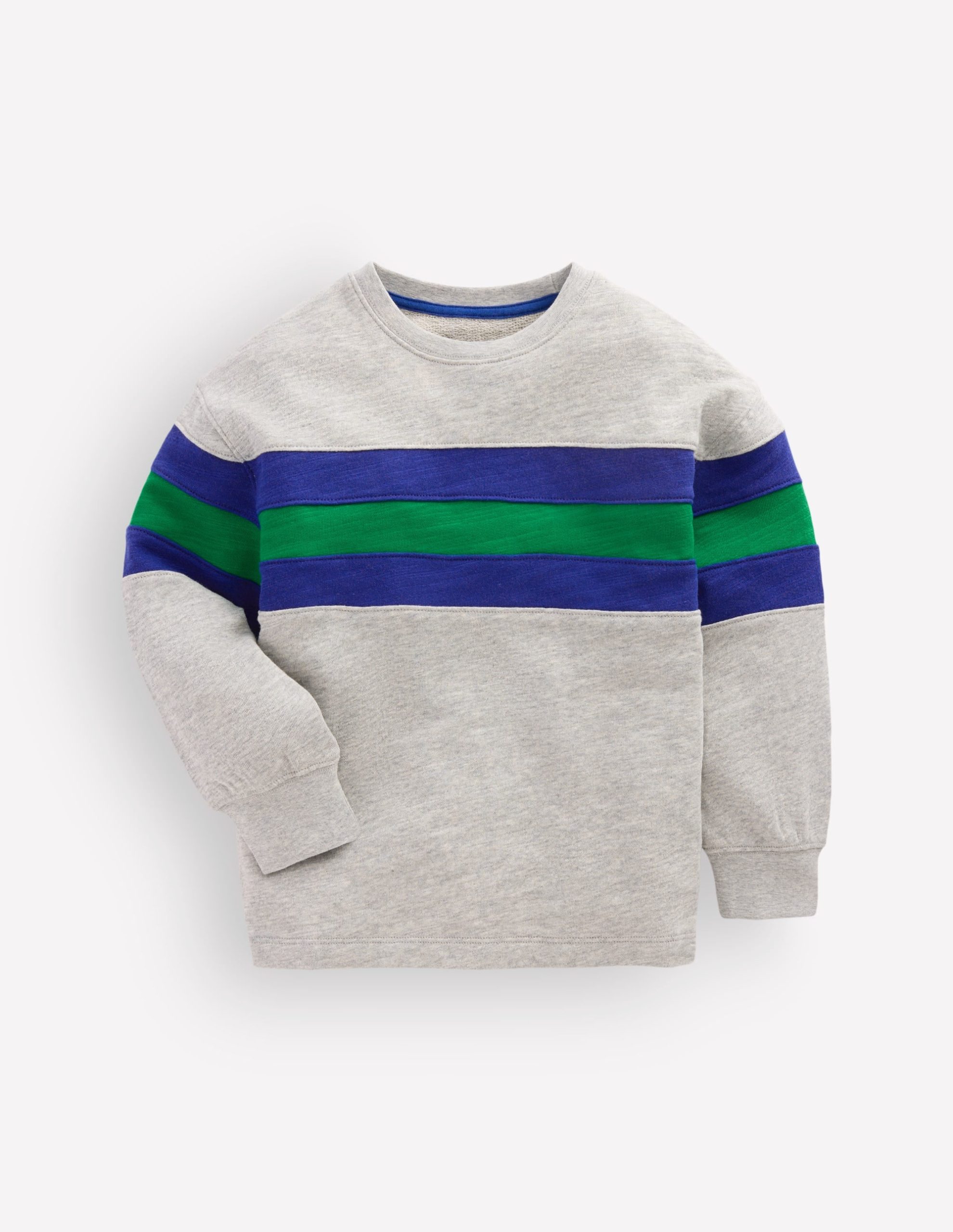 Relaxed Mid-weight T-shirt-Grey Marl