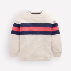 Relaxed Mid-weight T-shirt-Oatmeal