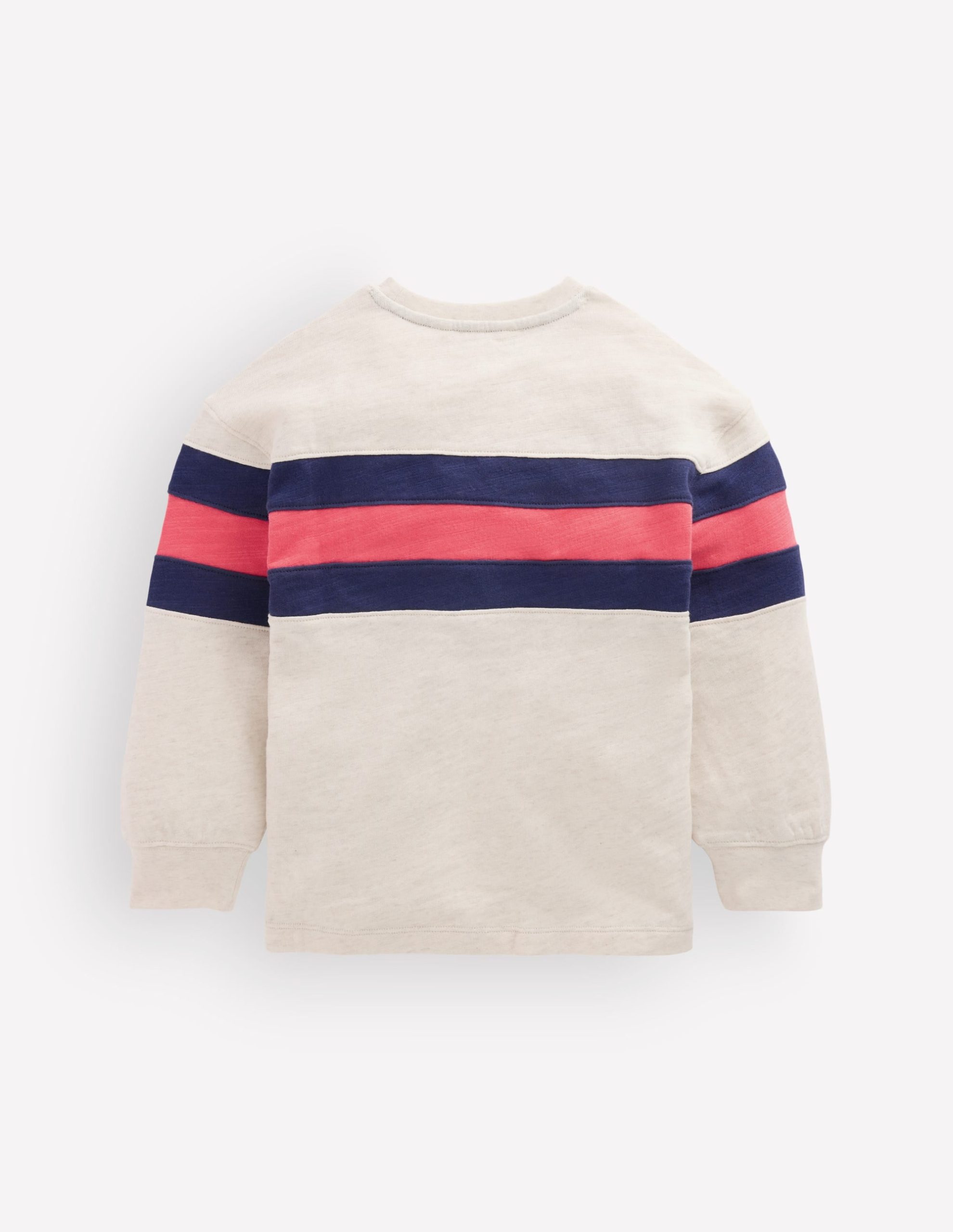 Relaxed Mid-weight T-shirt-Oatmeal - Image 2
