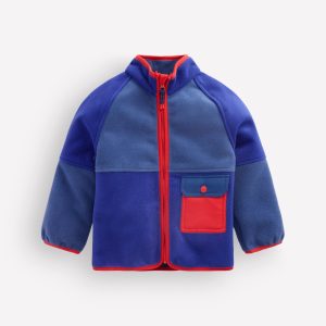 Cosy Windproof Fleece-Mazarine Blue
