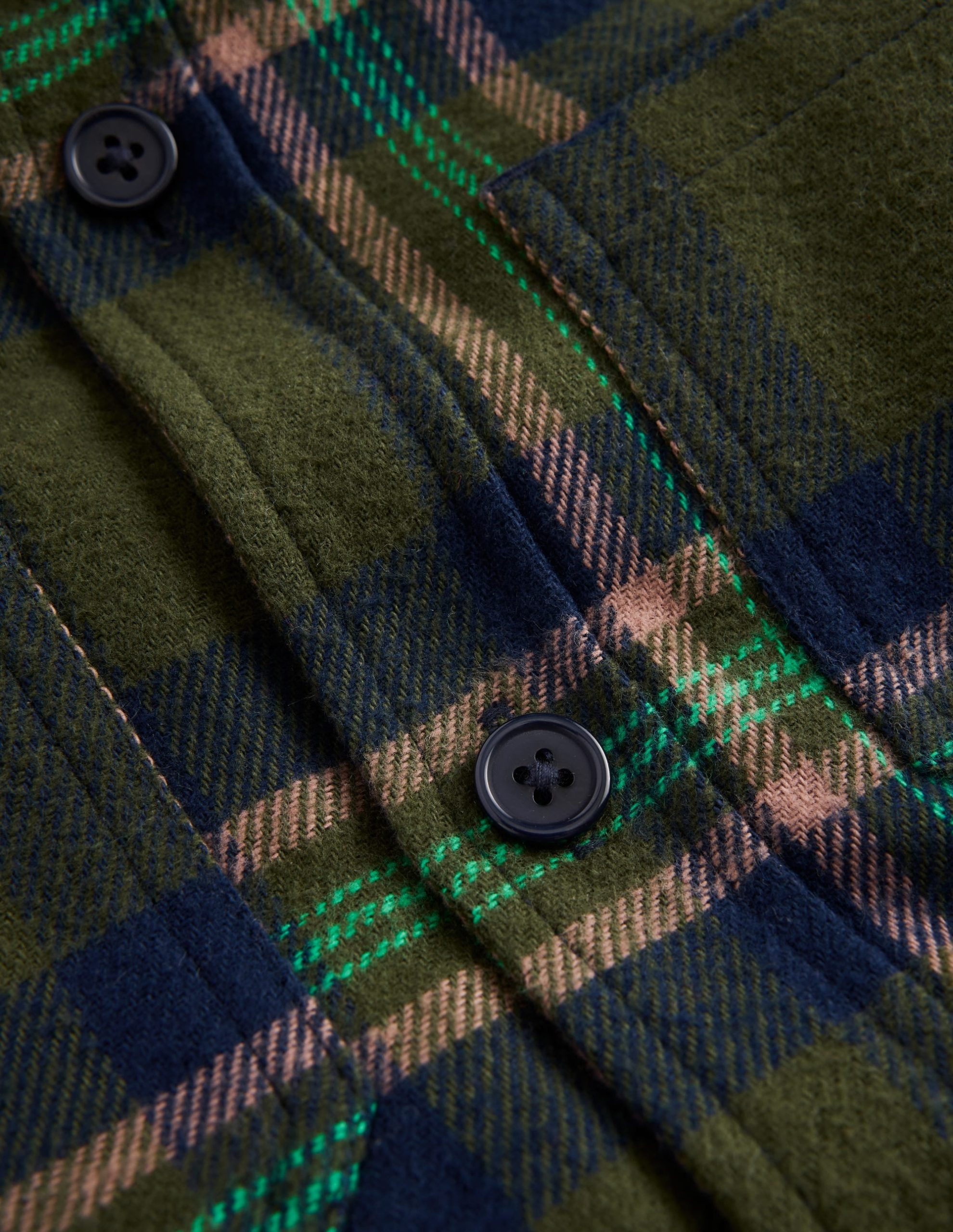 Shacket-Green Check - Image 4