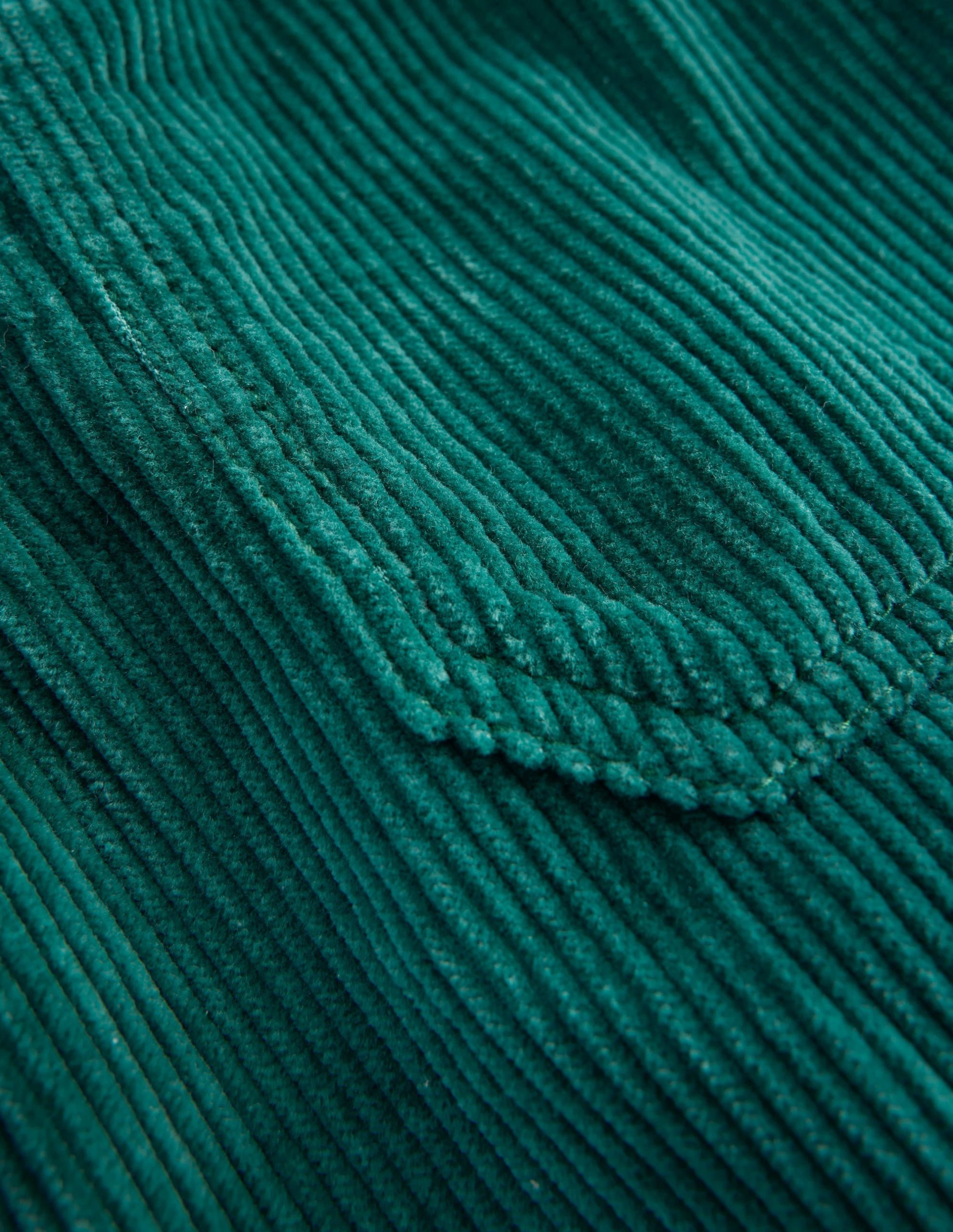 Pull-on Cord Pants-MALLARD GREEN - Image 6