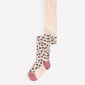 Patterned Tights-Leopard