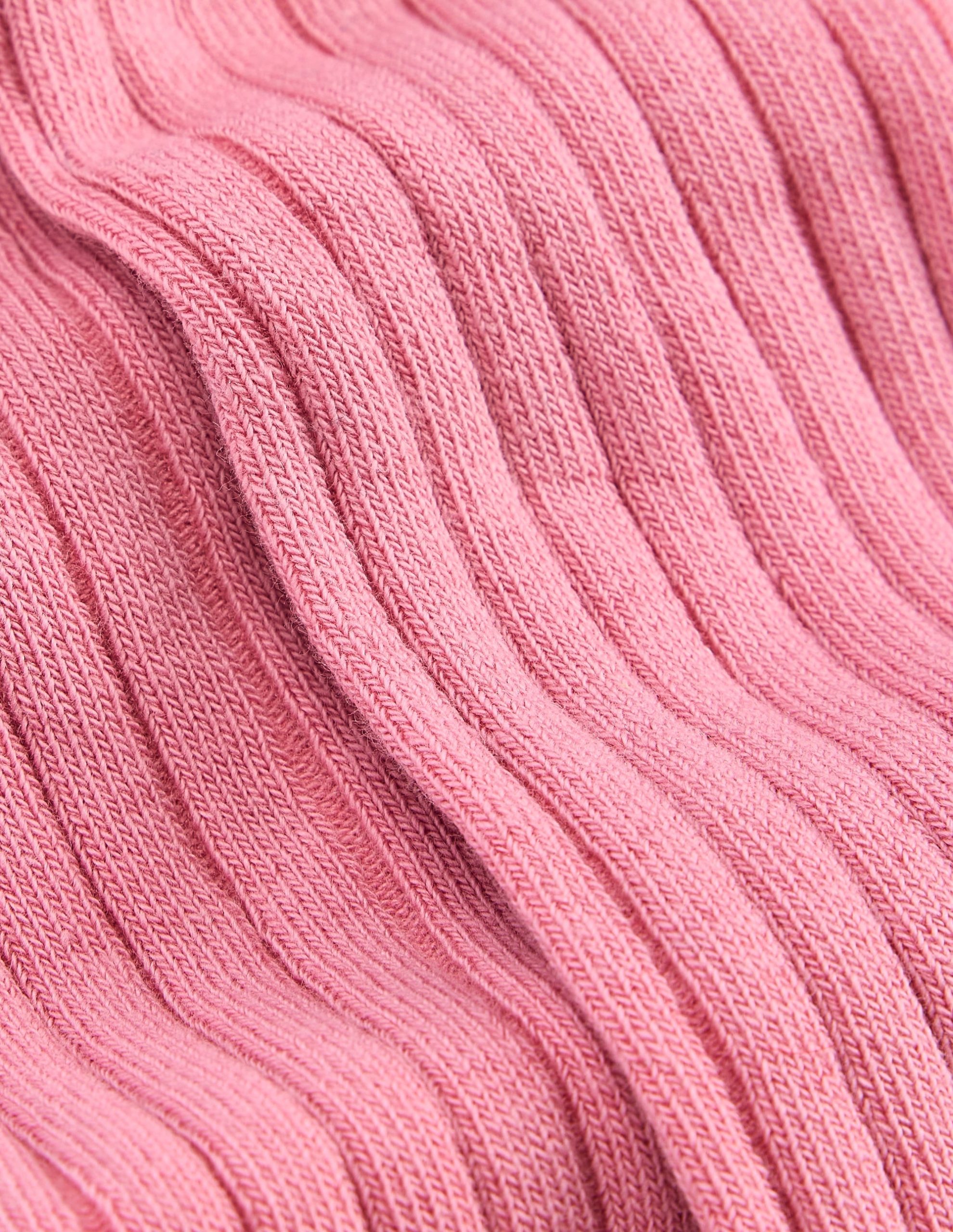 Ribbed Tights-Pink Haze - Image 3