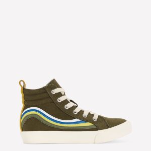 High Tops-Olive