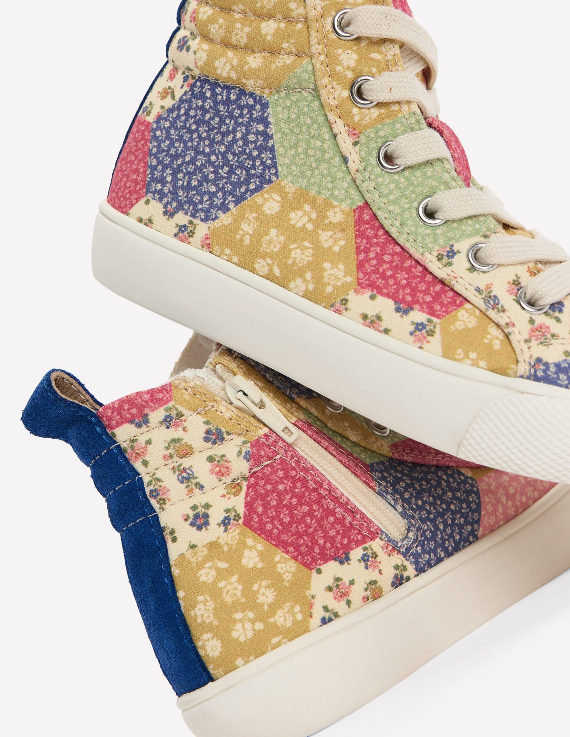 High Tops-Patchwork Floral - Image 3