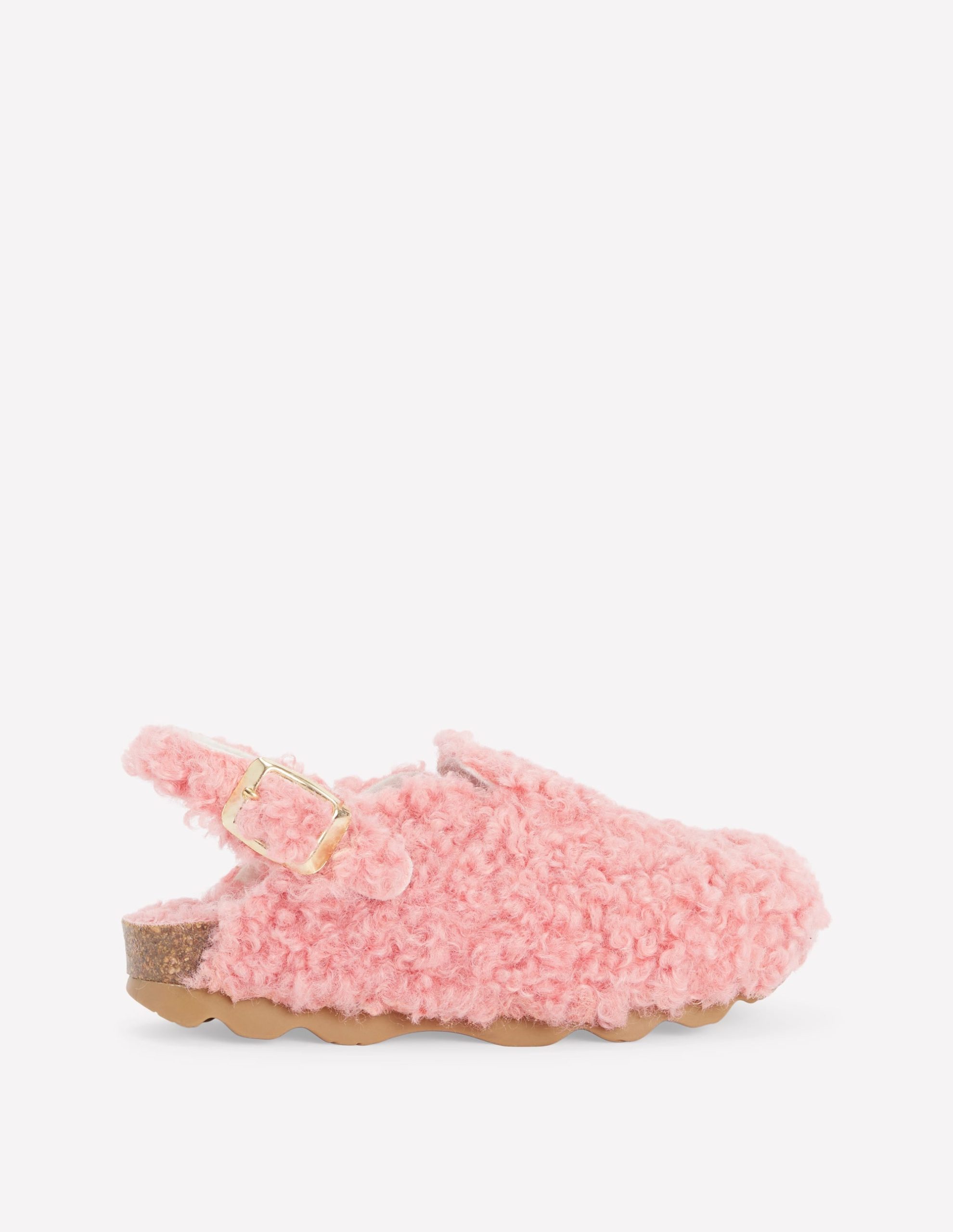 Cosy Borg Slippers-Pink