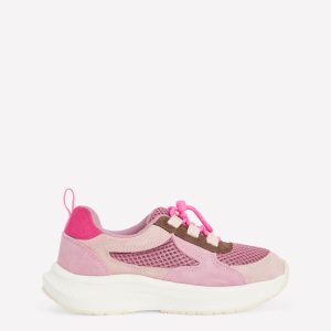 Pink Sporty Trainers-Pink Heather