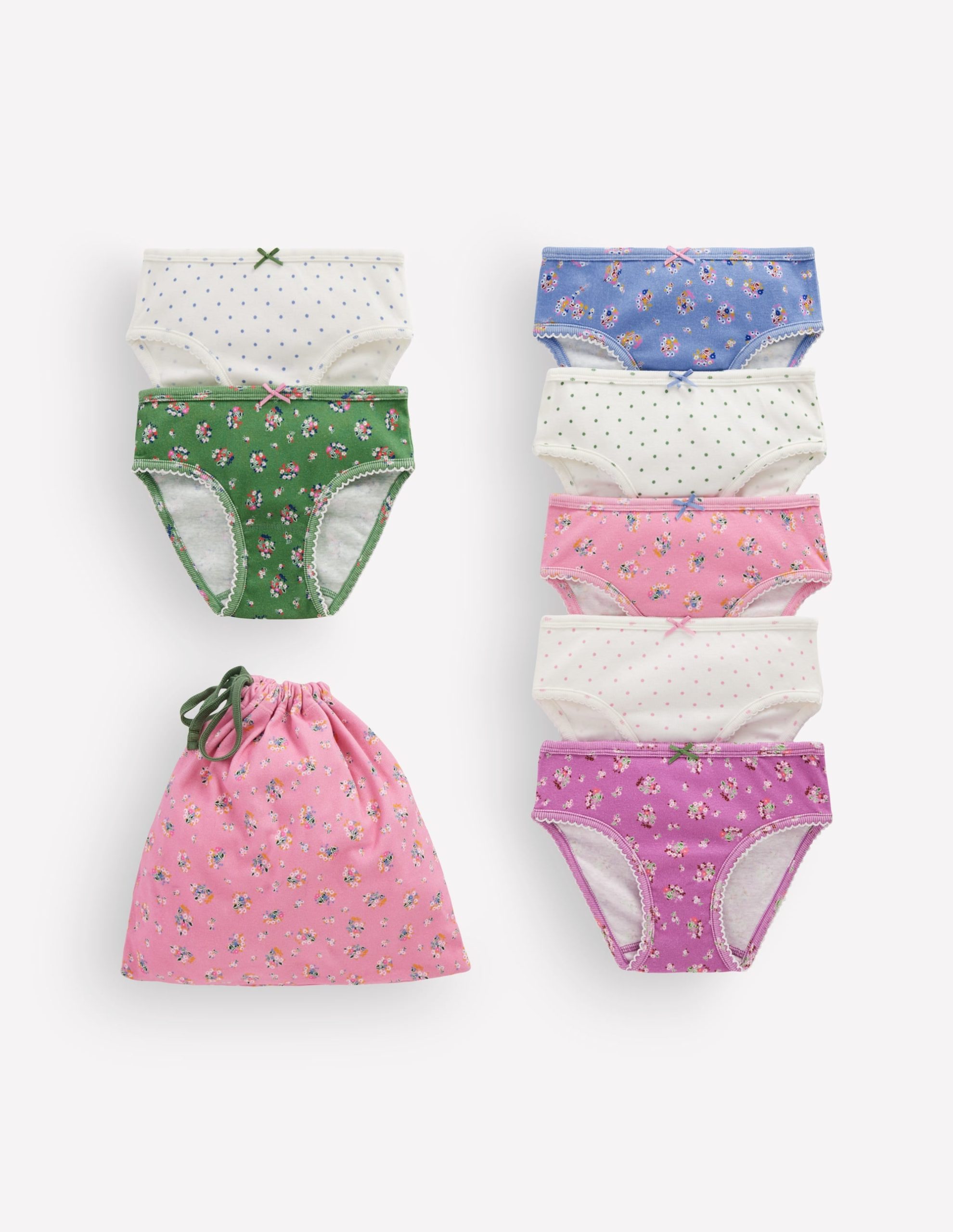 7-Pack Underwear-Floral Bunches