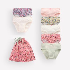 7-Pack Underwear-Forget Me Not Flowerbed