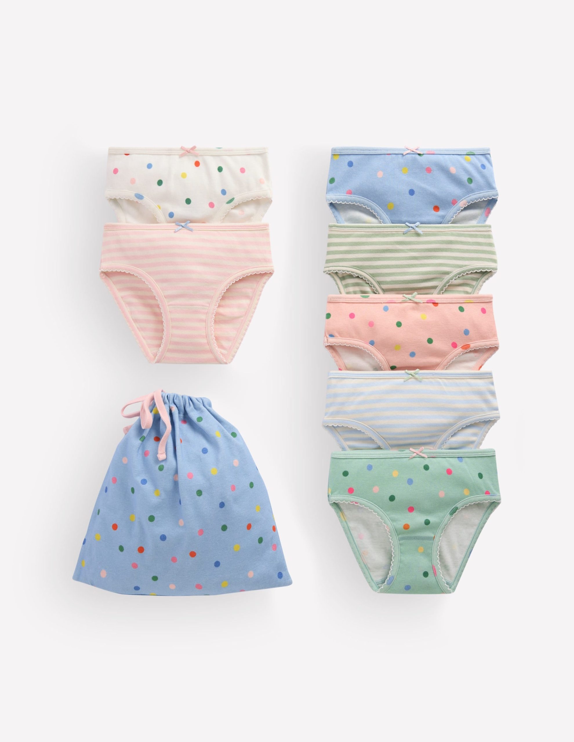 7-Pack Underwear-Pastel Spots