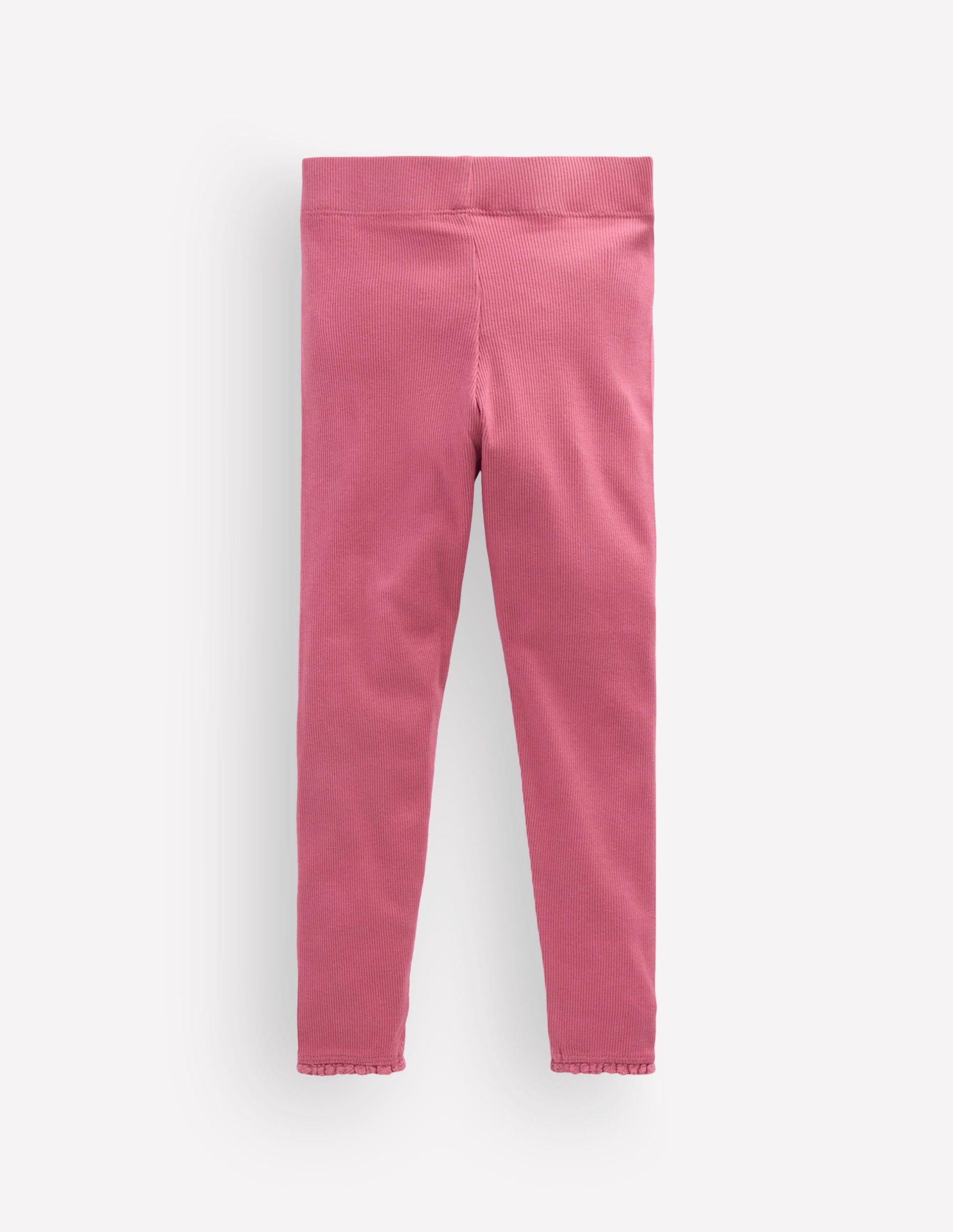 Ribbed Leggings-Pink Heather - Image 2