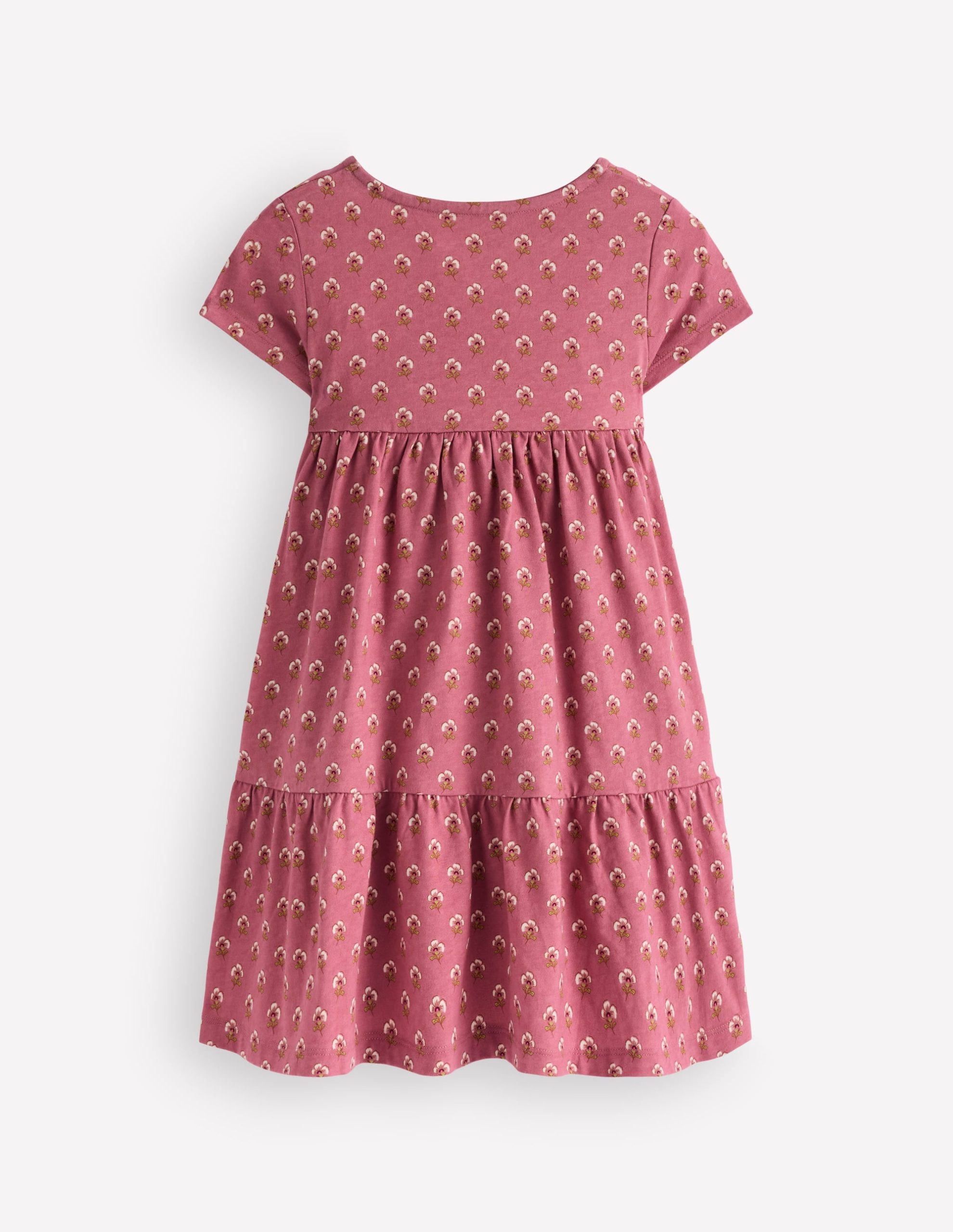 Ariel Twirly Jersey Dress-Pink Floral - Image 2