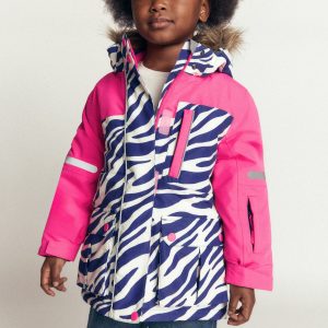 All-Weather Waterproof Coat-Zebra