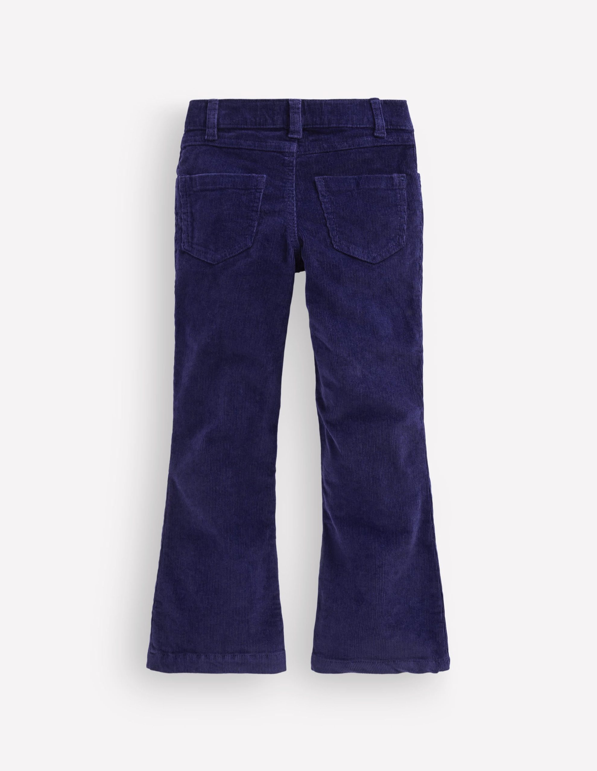 Kick Flare Jeans-College Navy Cord - Image 2