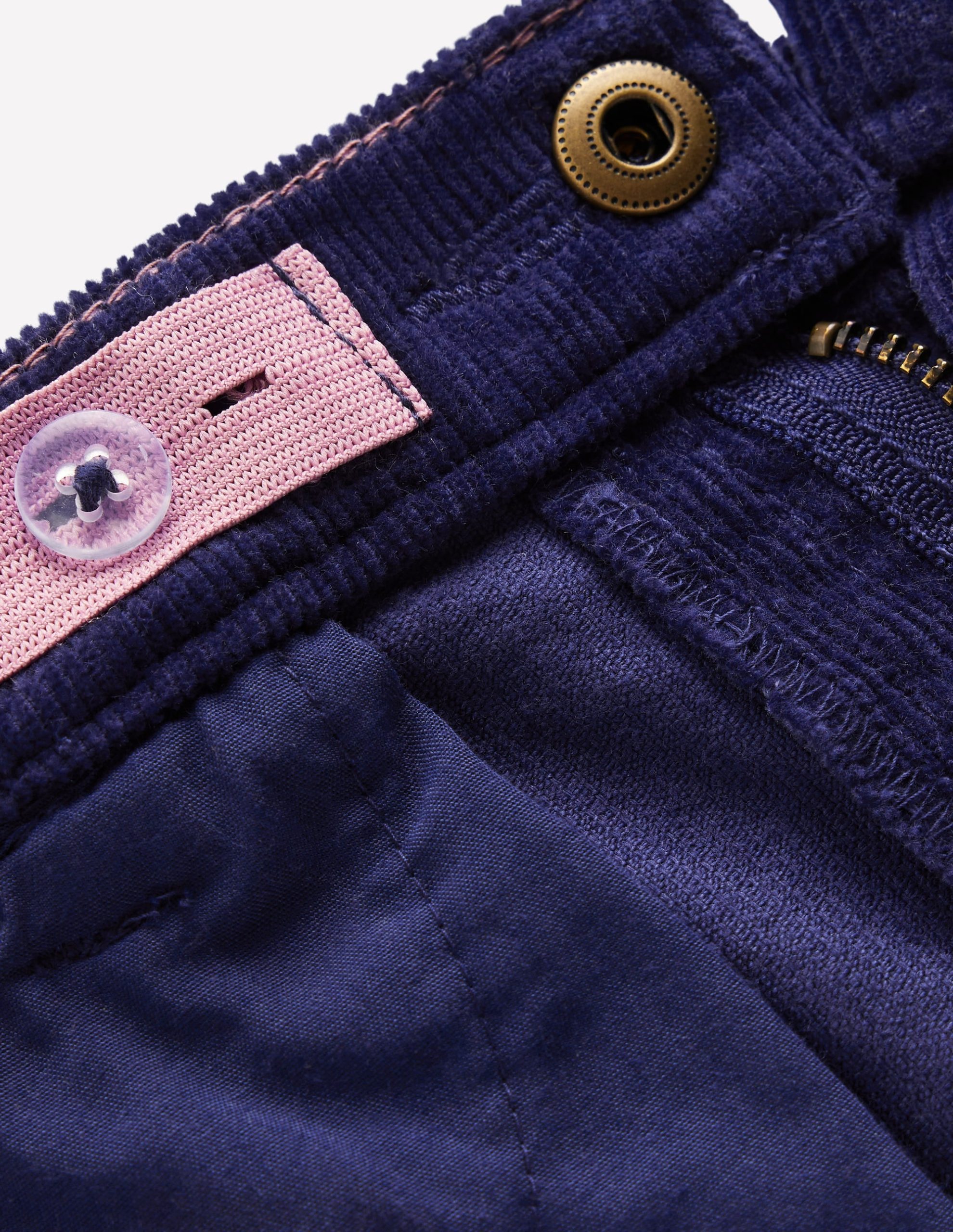 Kick Flare Jeans-College Navy Cord - Image 4