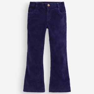 Kick Flare Jeans-College Navy Cord