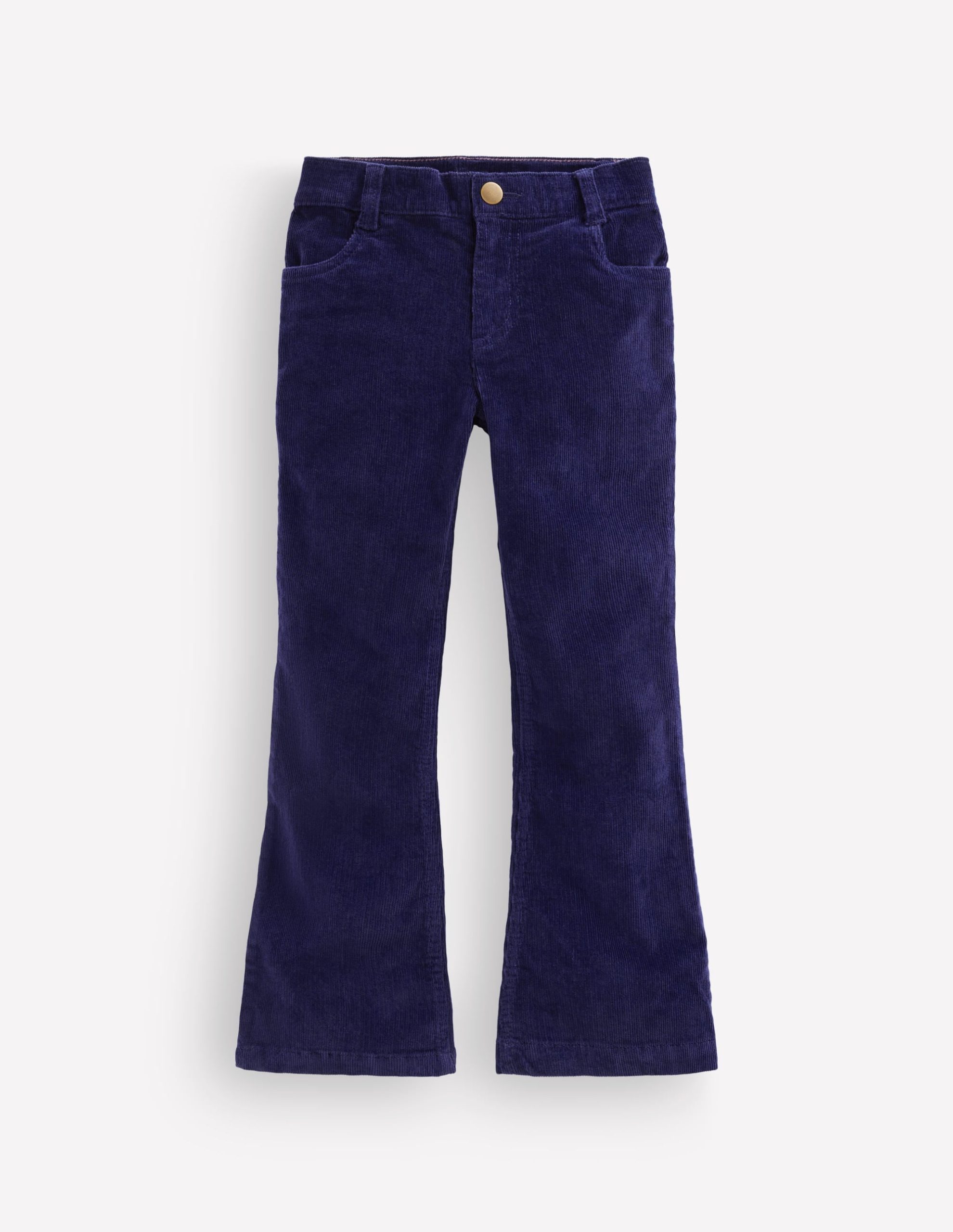 Kick Flare Jeans-College Navy Cord