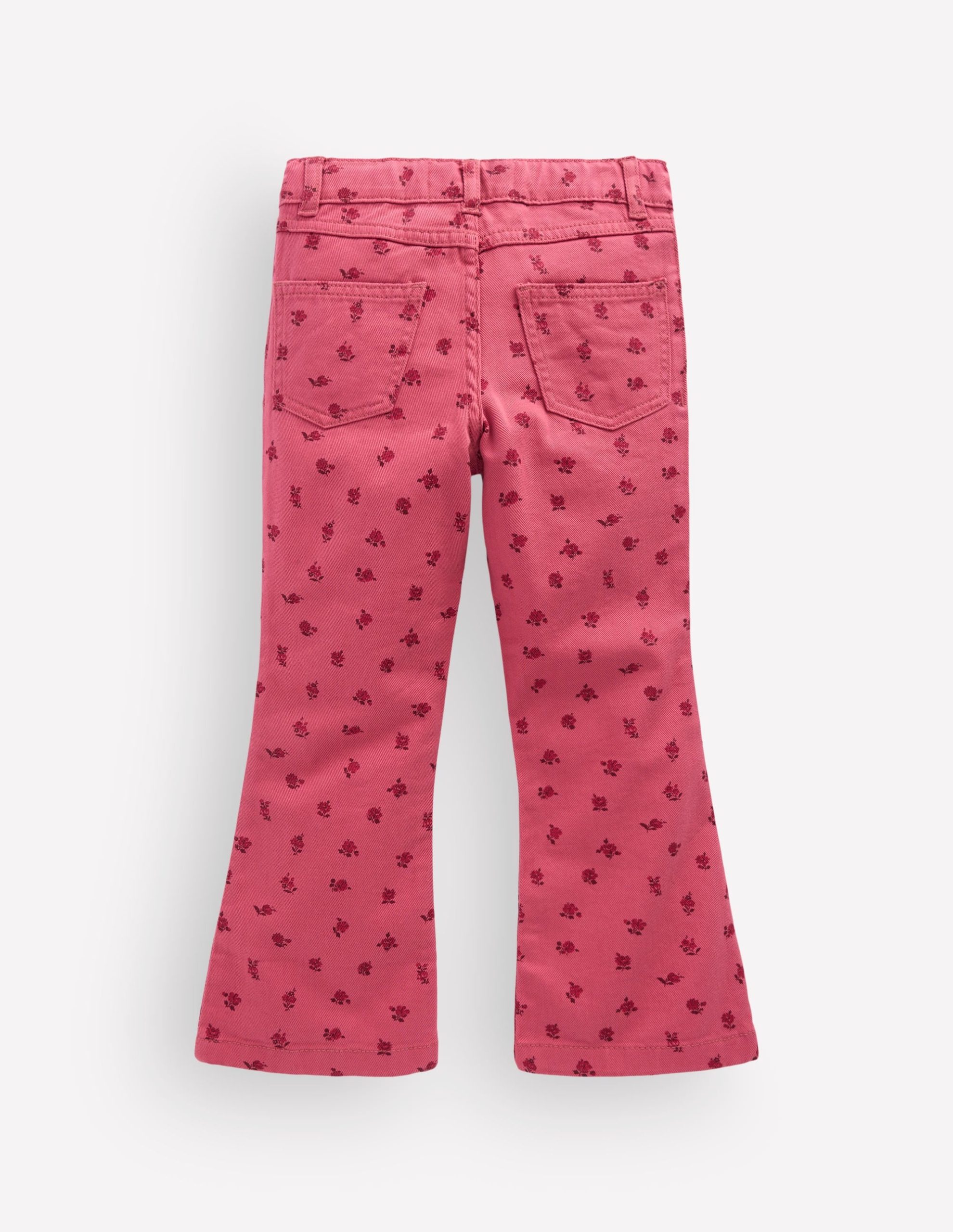 Kick Flare Jeans-Winter Blush Vintage Roses - Image 2