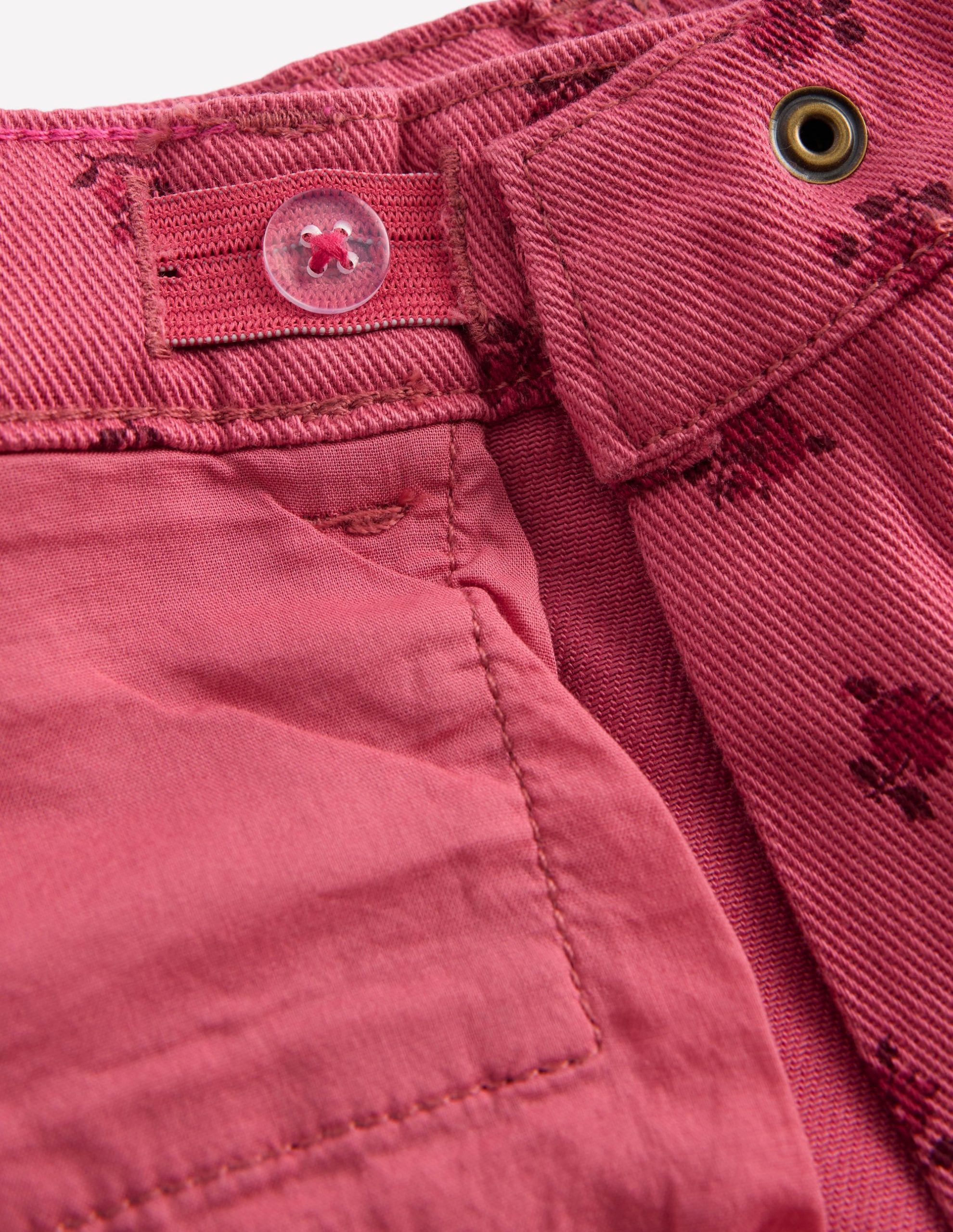 Kick Flare Jeans-Winter Blush Vintage Roses - Image 4