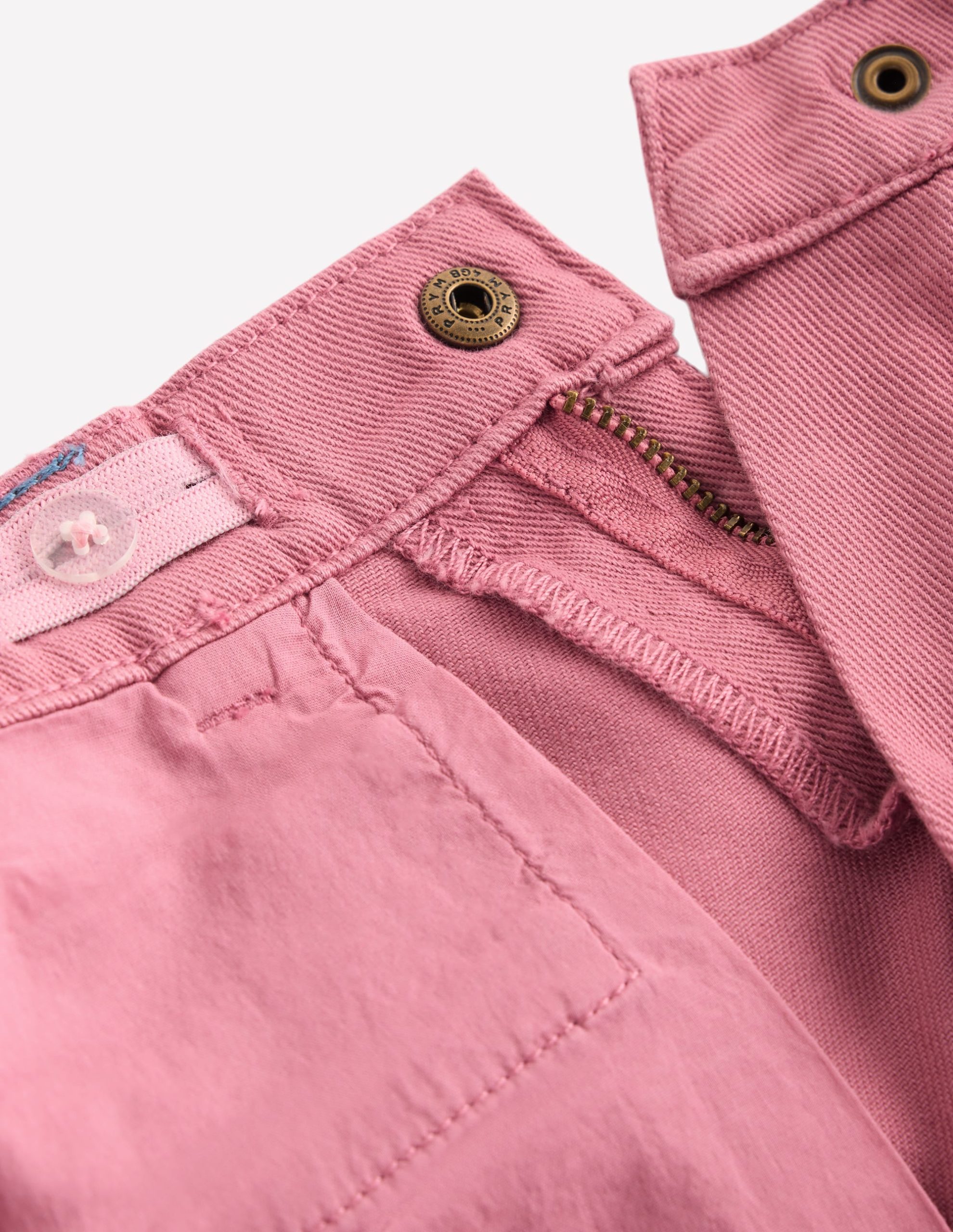 Wide Leg Jeans-Pink Heather - Image 5