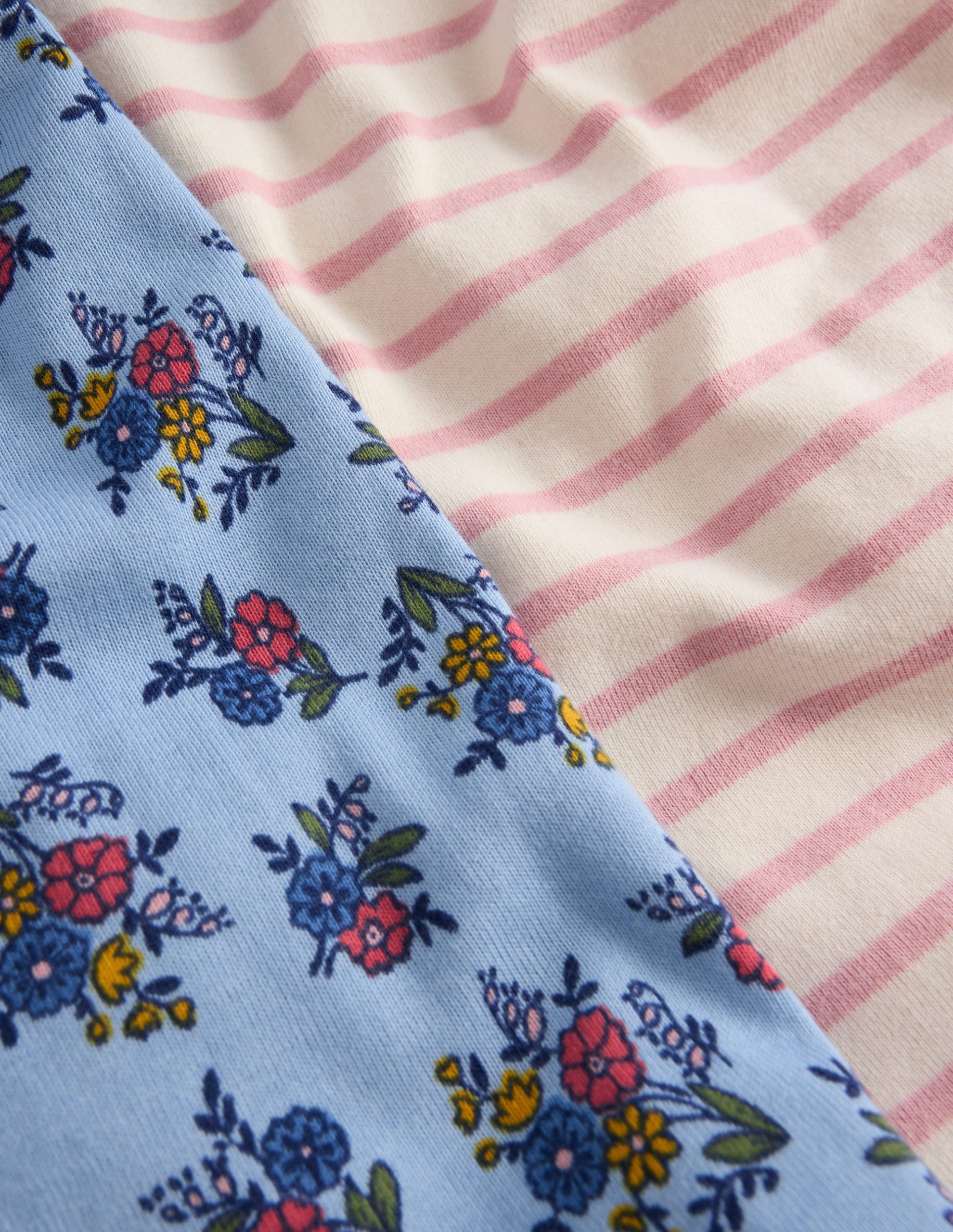 Twin Pack Snug Pajamas-Floral - Image 3