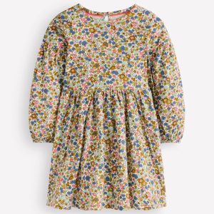 Madeline Blouson Sleeve Dress-Ditsy Floral