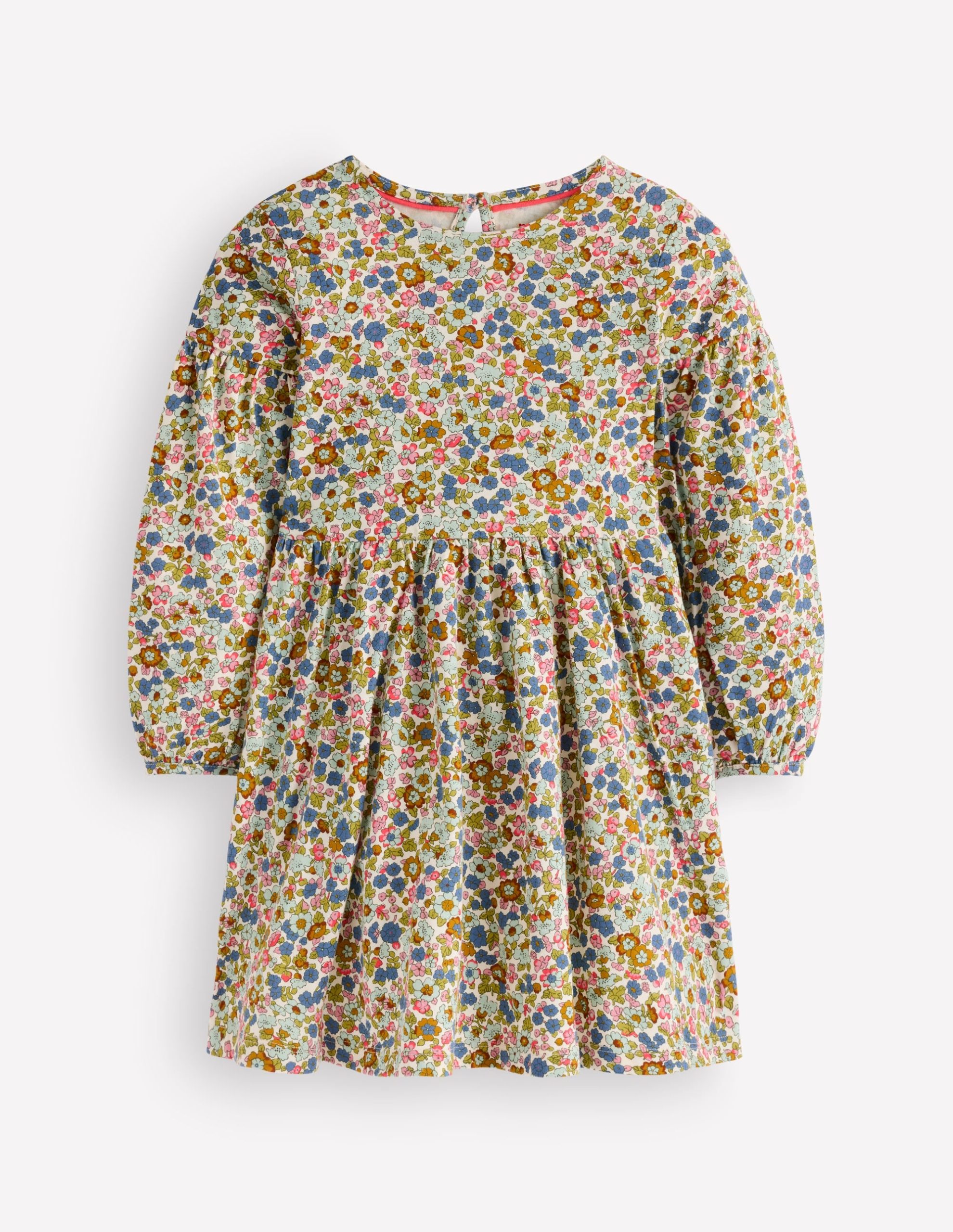 Madeline Blouson Sleeve Dress-Ditsy Floral