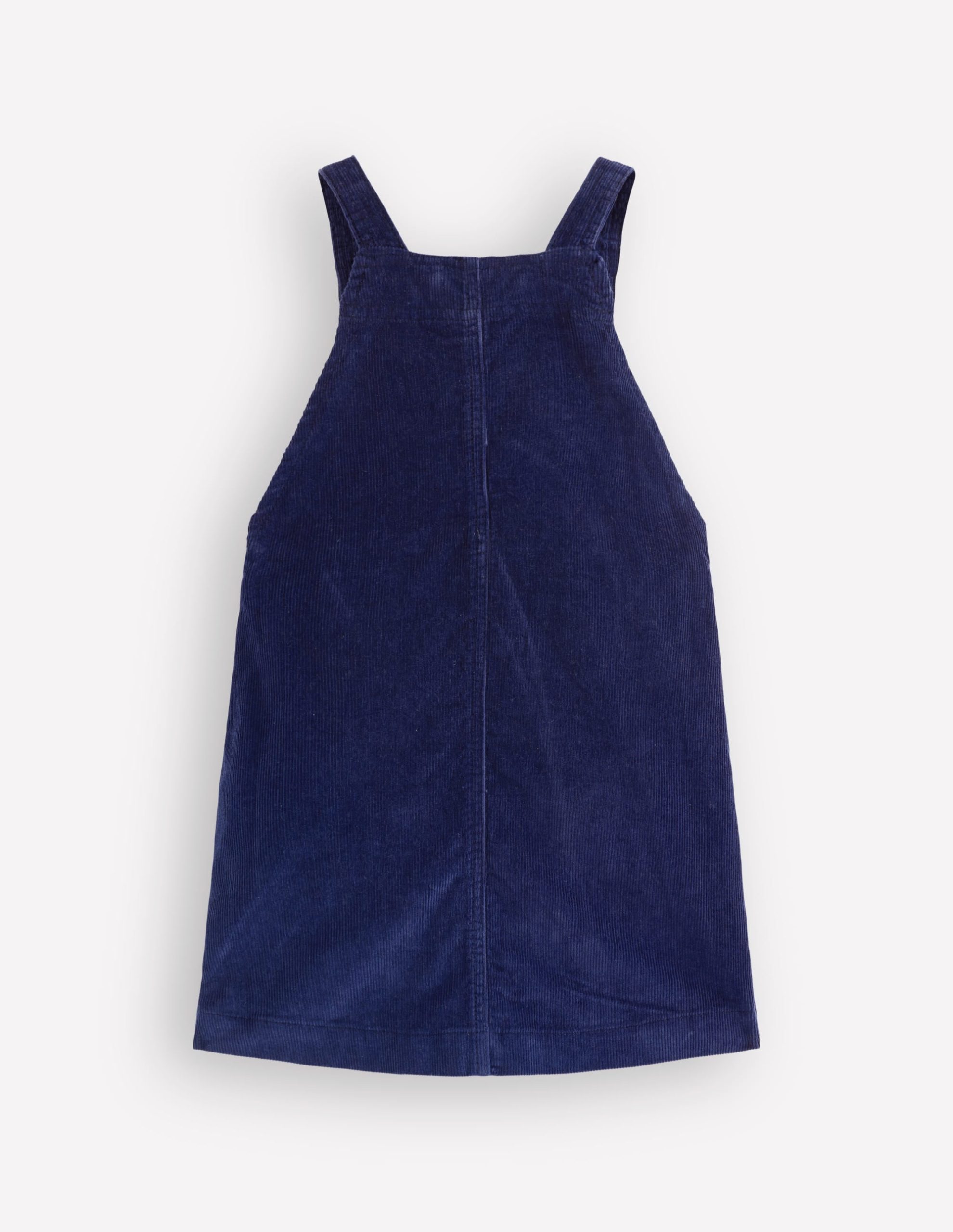 Adeline A-line Overalls Dress-Navy Cord - Image 2