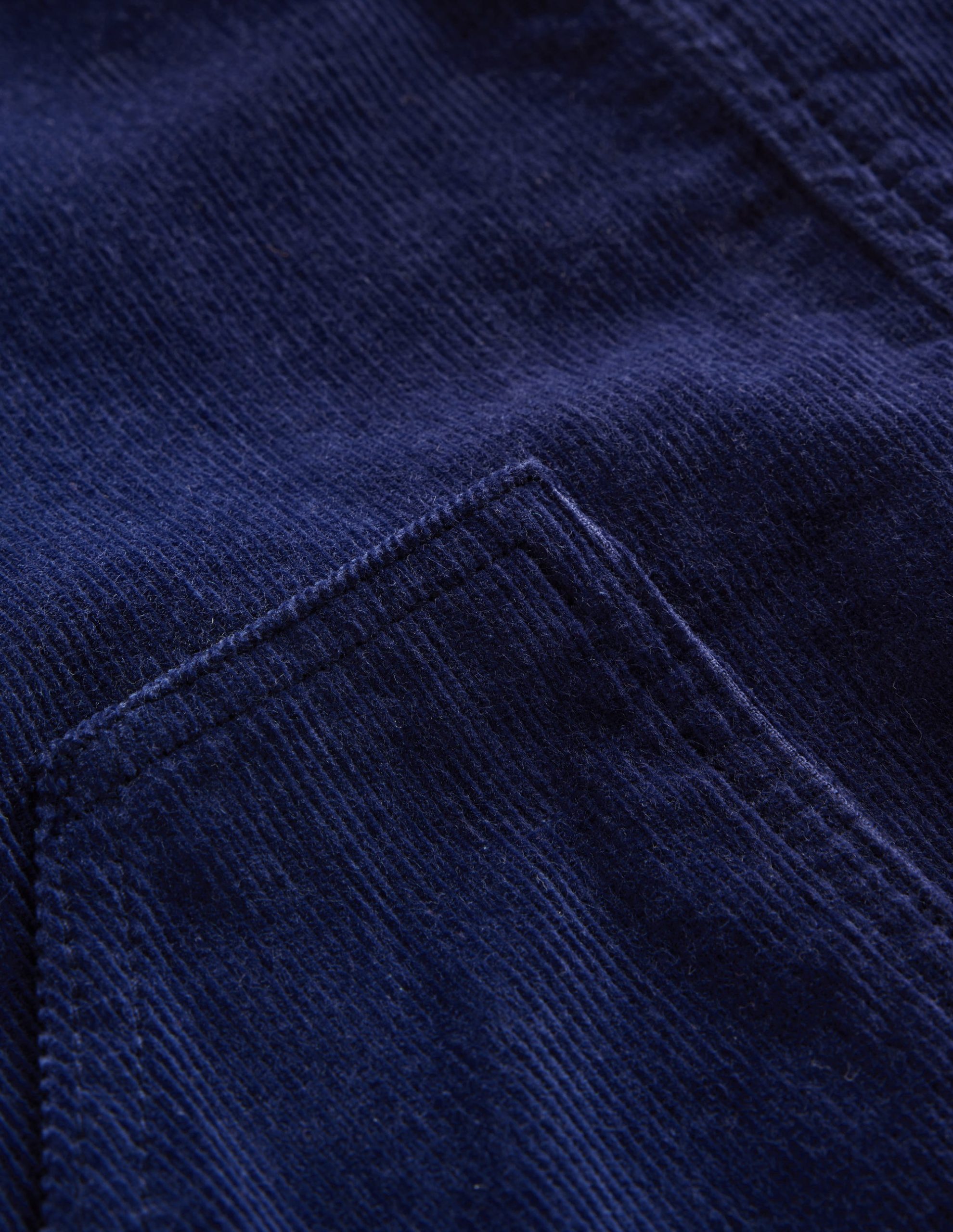 Adeline A-line Overalls Dress-Navy Cord - Image 3