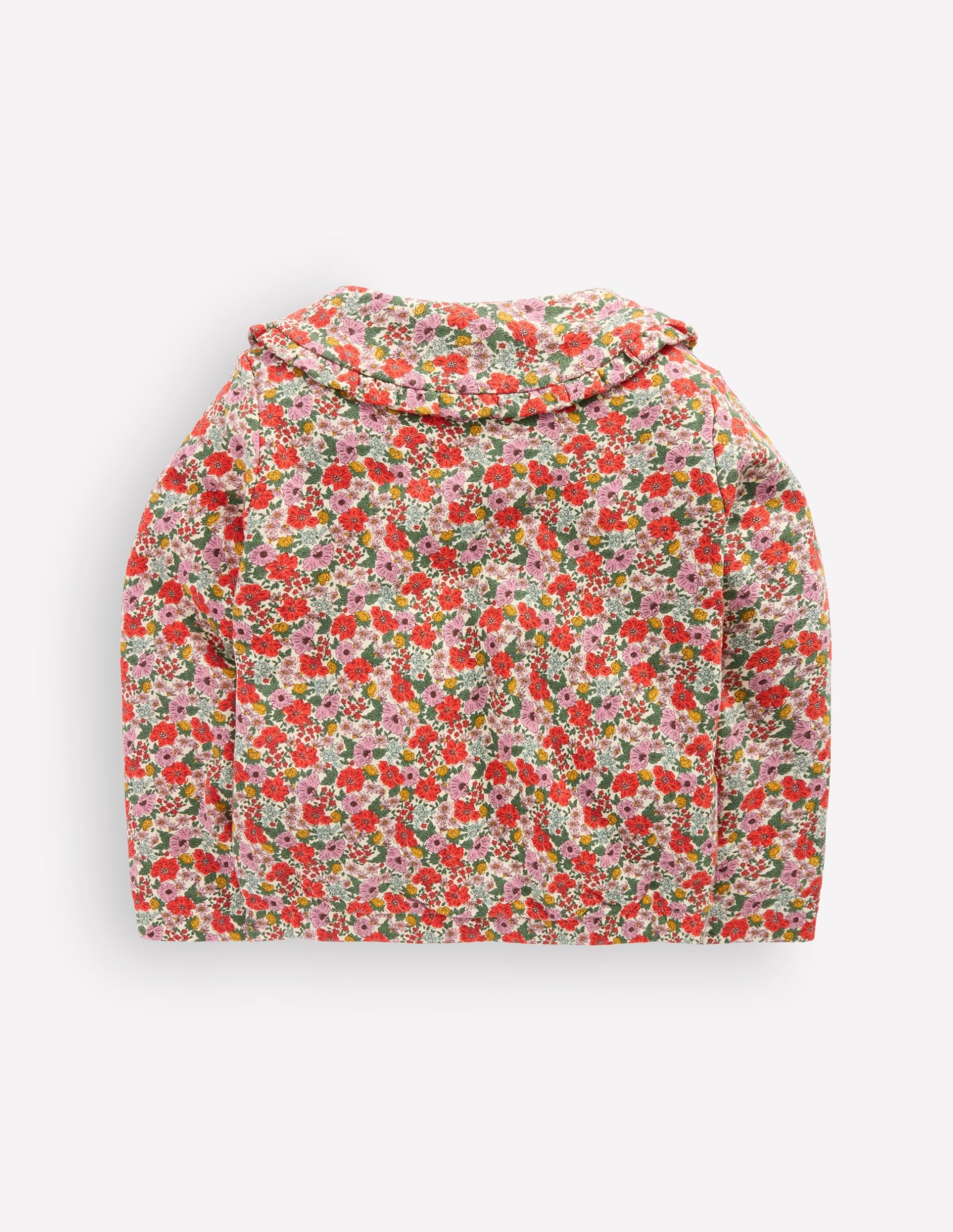 Fleece Lined Zip-Through-Floral - Image 2
