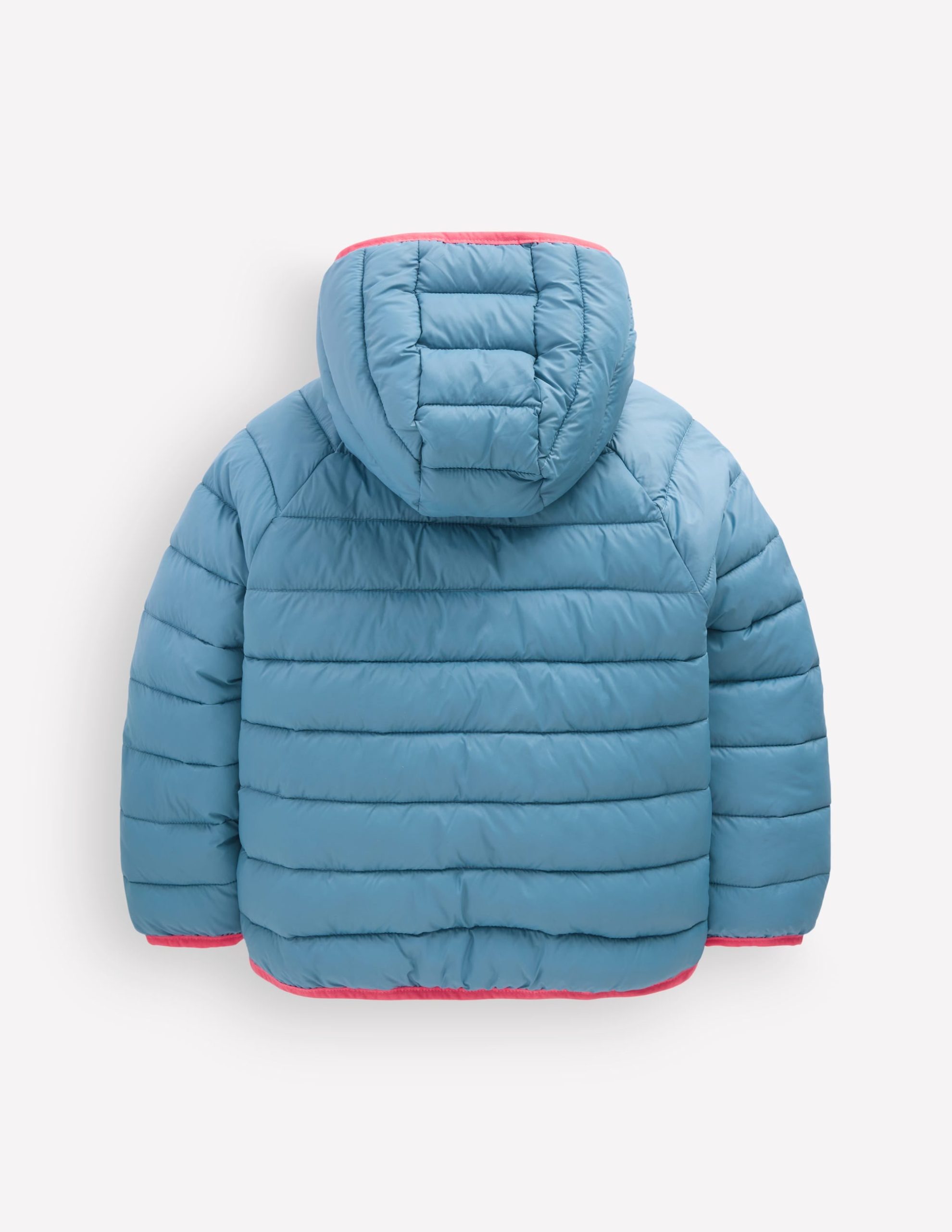 Pack-away Padded Jacket-Blue - Image 4