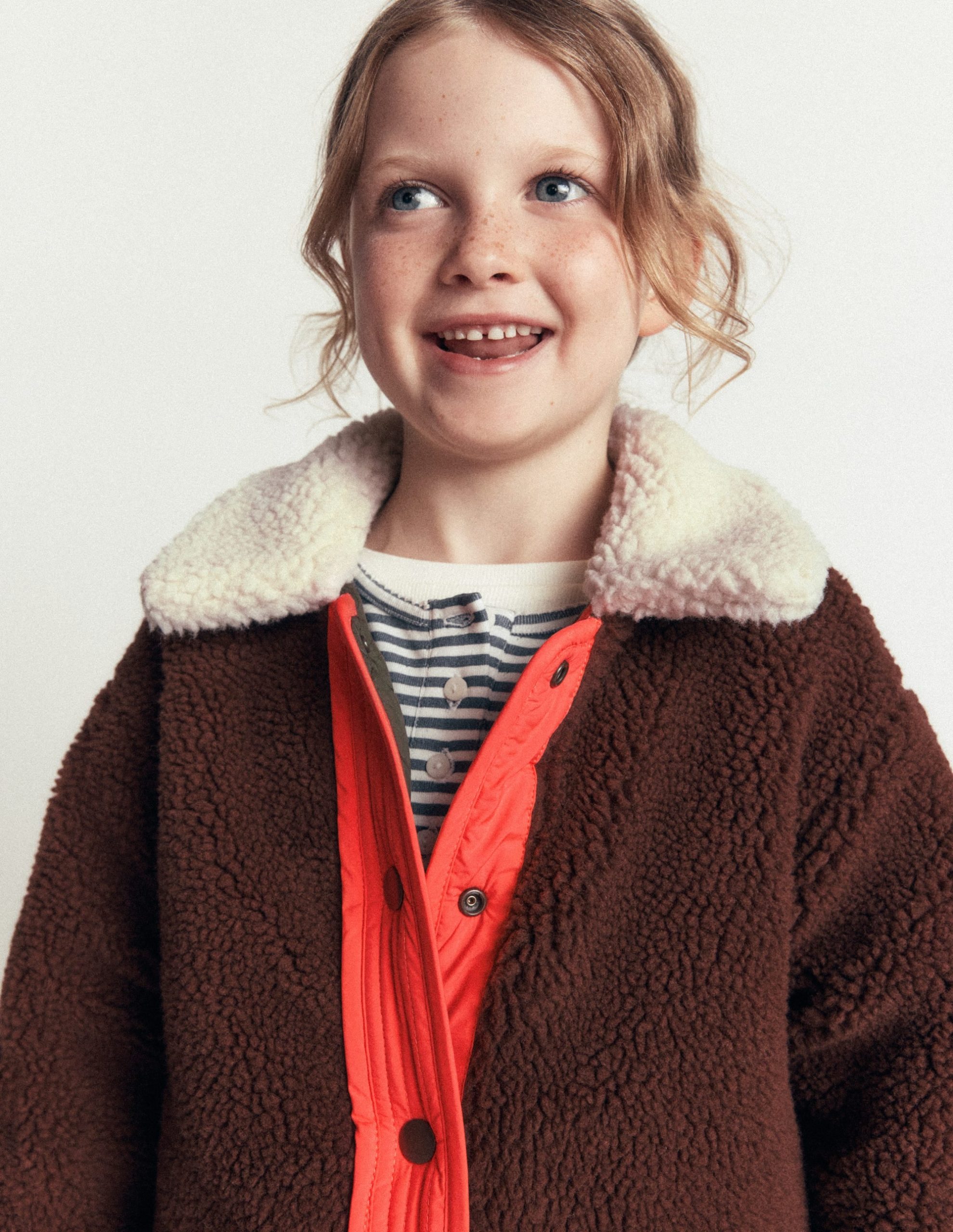 Reversible Borg Quilted Jacket-Falcon Green - Image 2