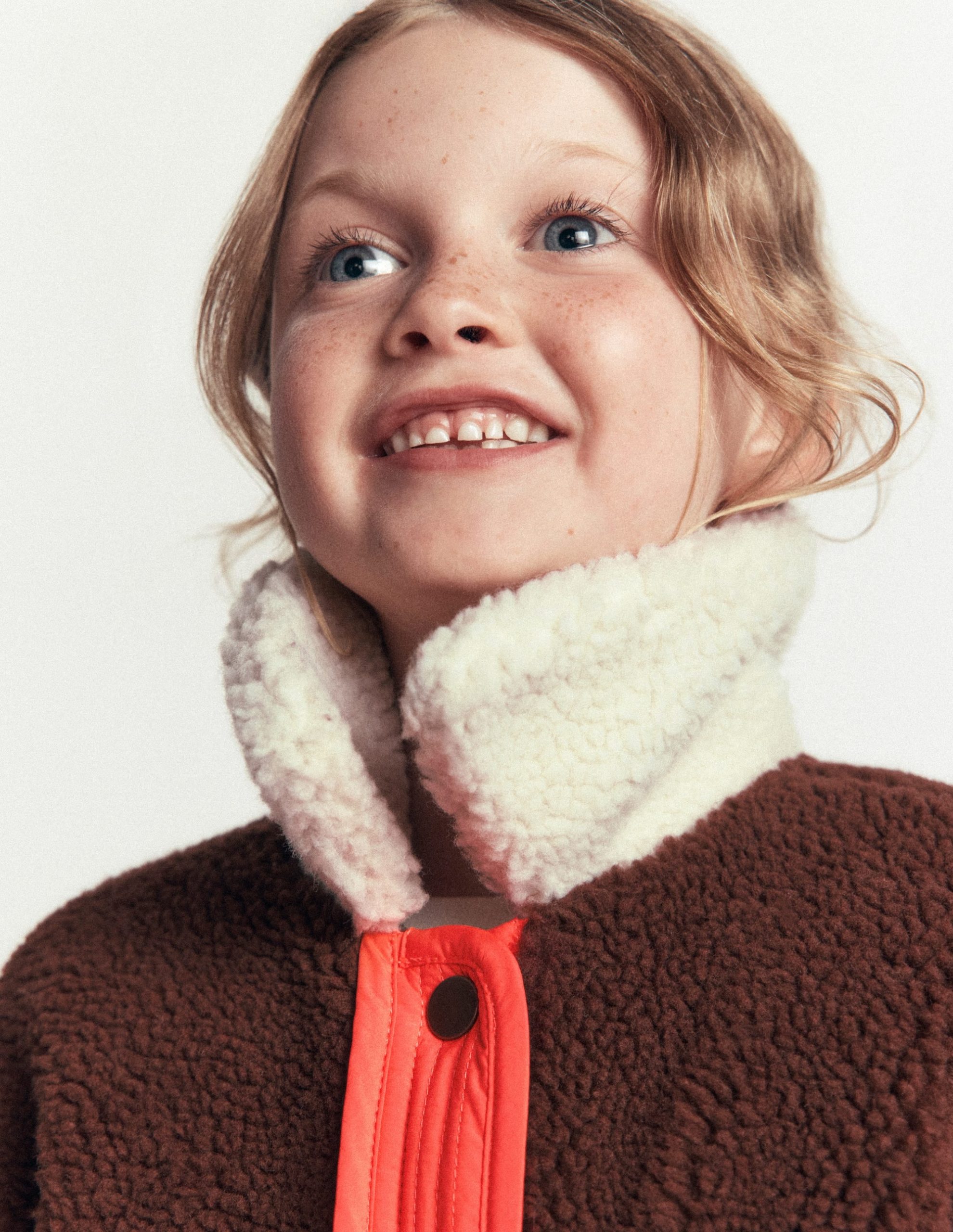 Reversible Borg Quilted Jacket-Falcon Green - Image 3