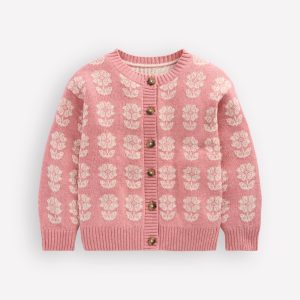 Fun Cardigan-Formica Pink Marl