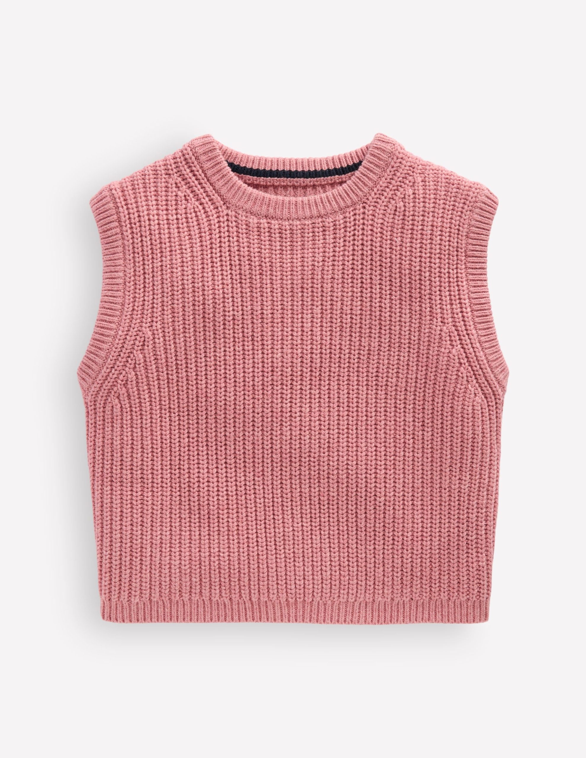 Knitted Vest-Pink - Image 3