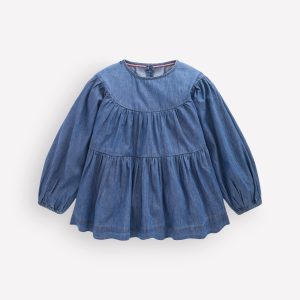 Tiered Woven Top-Mid Vintage