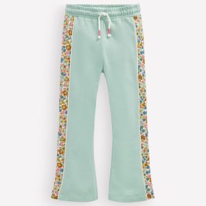 Kickflare Sweatpants-Cornish Blue Floral