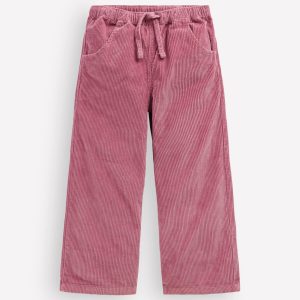 Draw Cord Pants-Pink Heather