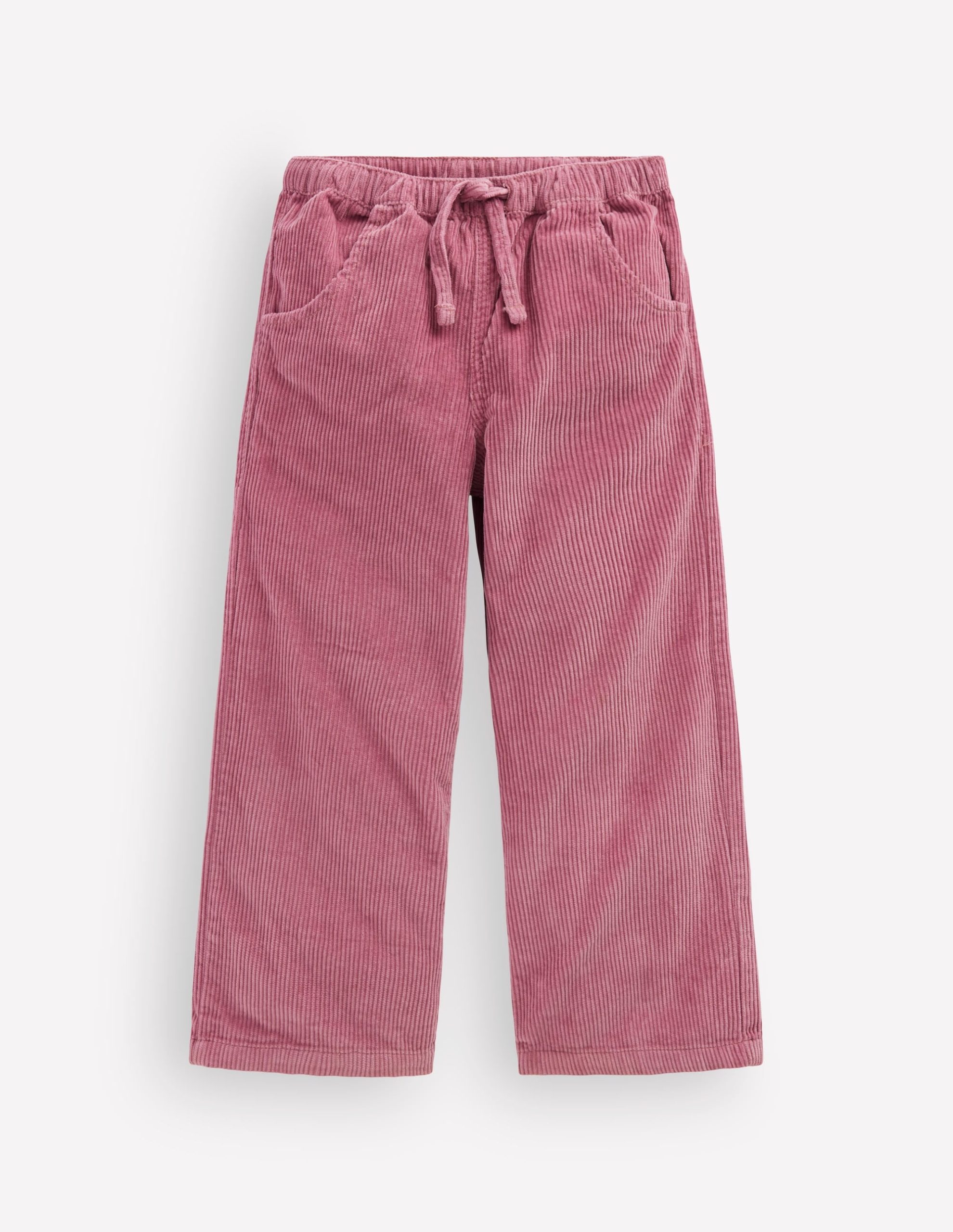 Draw Cord Pants-Pink Heather