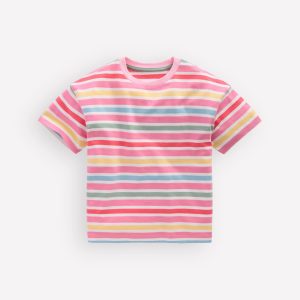 Easy Breton T-shirt-Multi Stripe