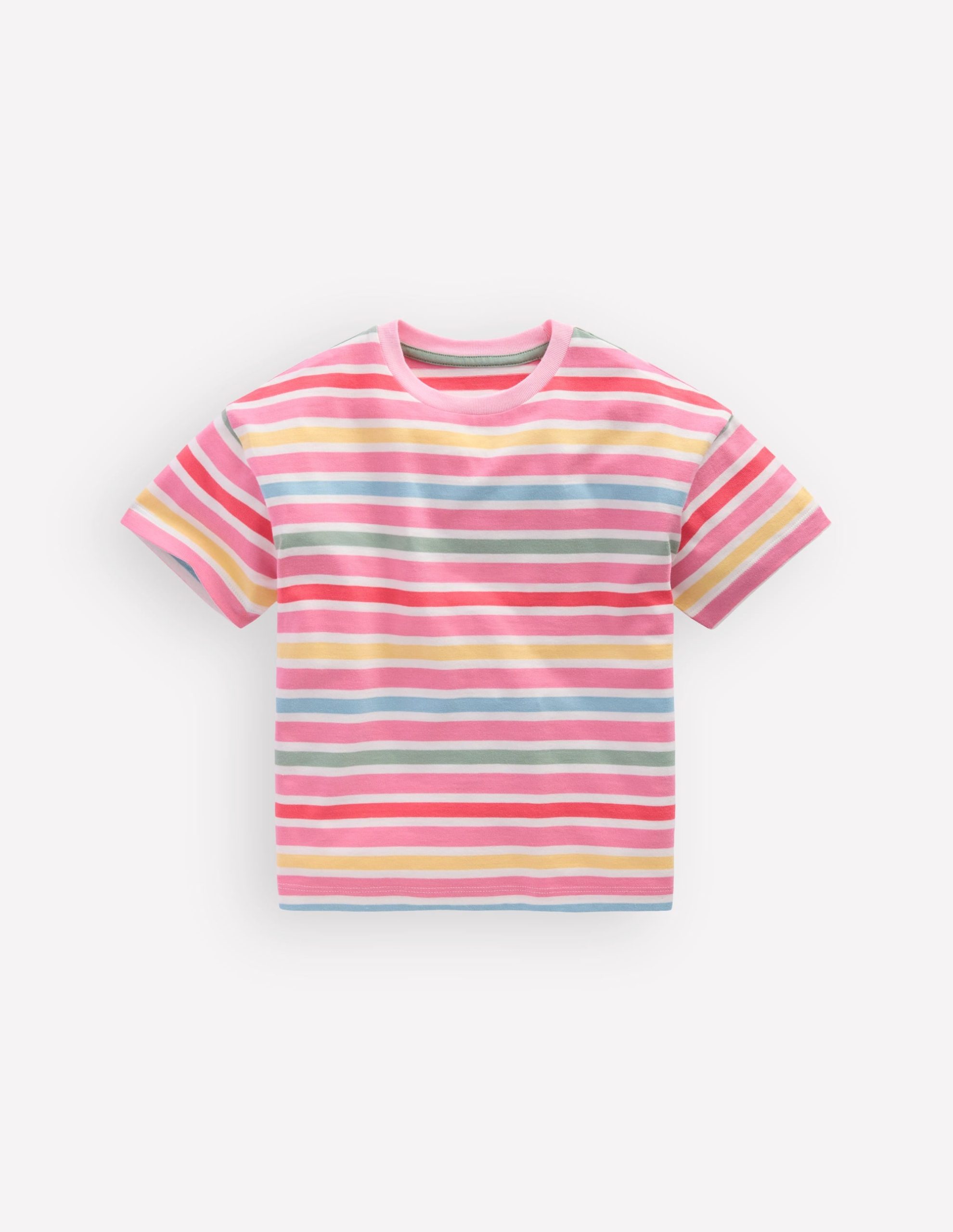 Easy Breton T-shirt-Multi Stripe